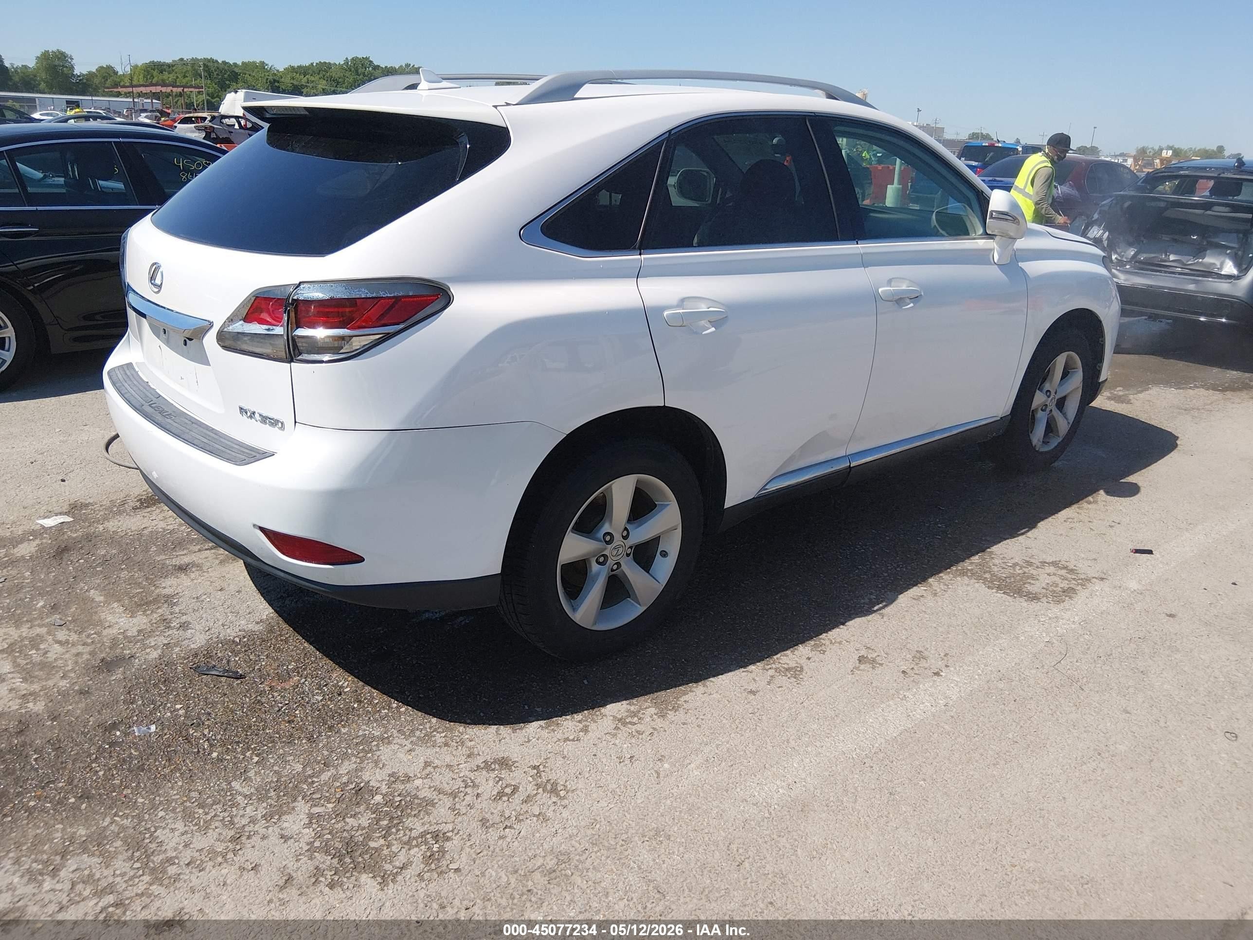 2013 Lexus Rx 350   White vin: 2T2BK1BA3DC180788