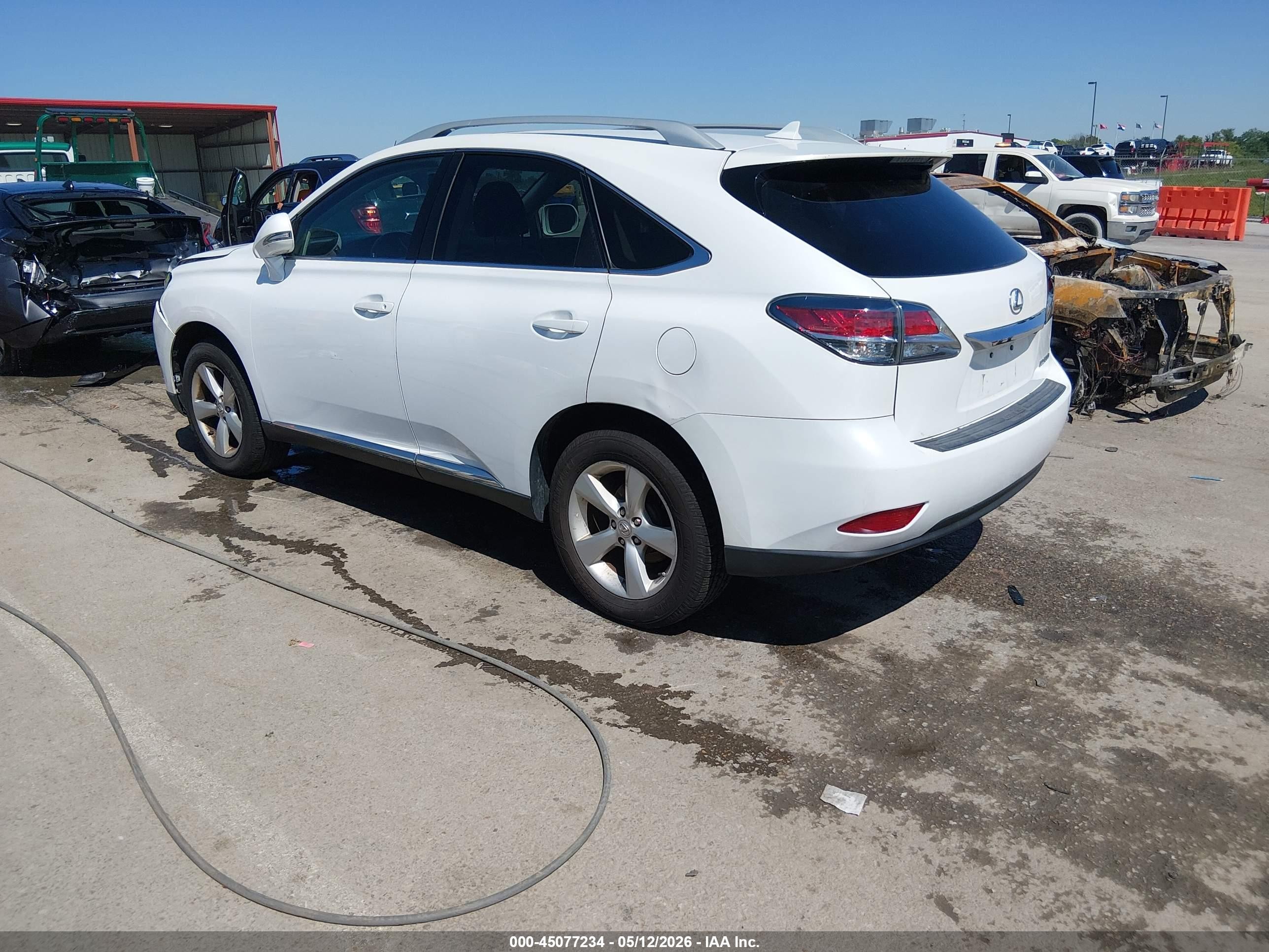2013 Lexus Rx 350   White vin: 2T2BK1BA3DC180788