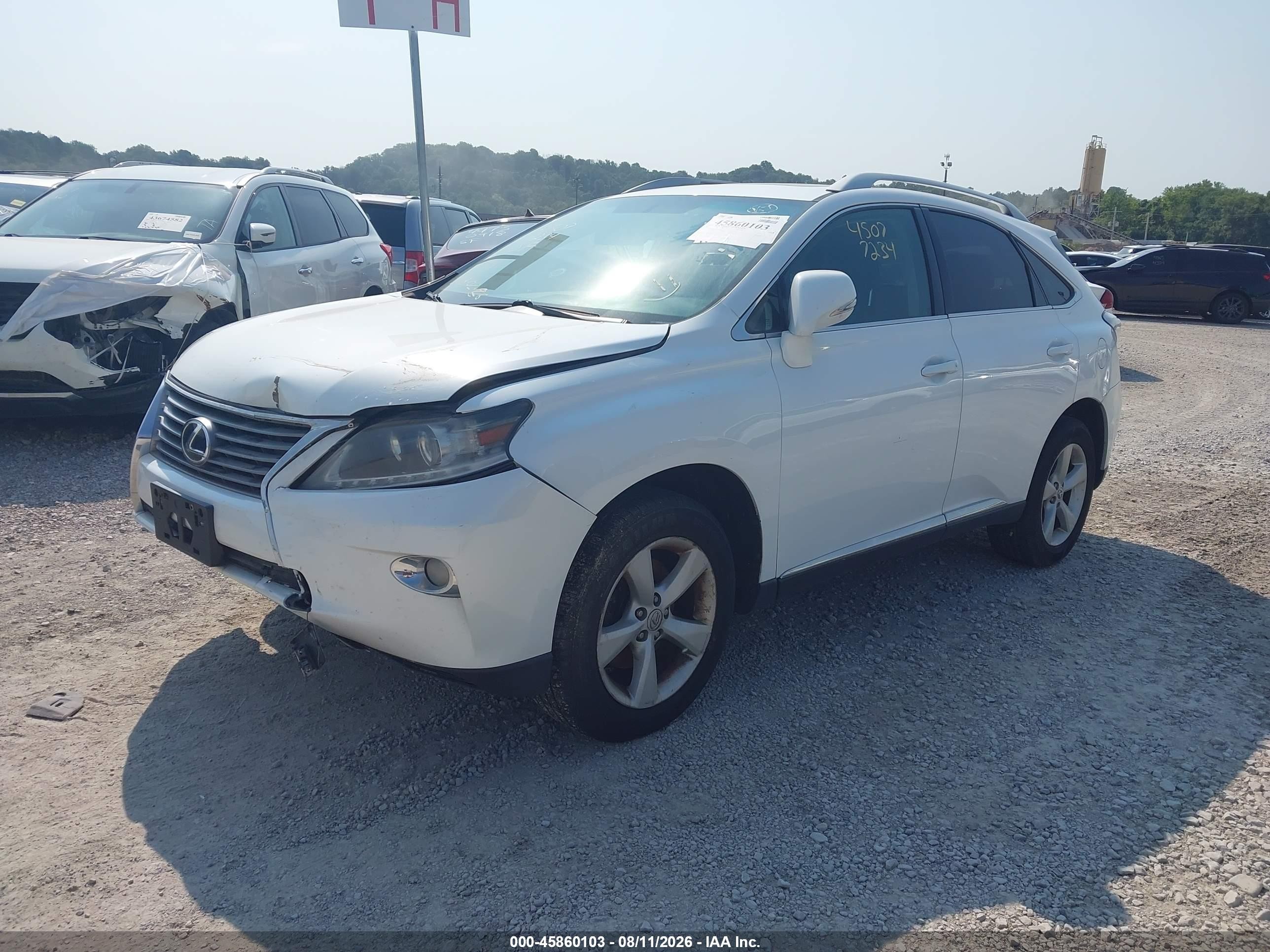 2013 Lexus Rx 350 White vin: 2T2BK1BA3DC180788