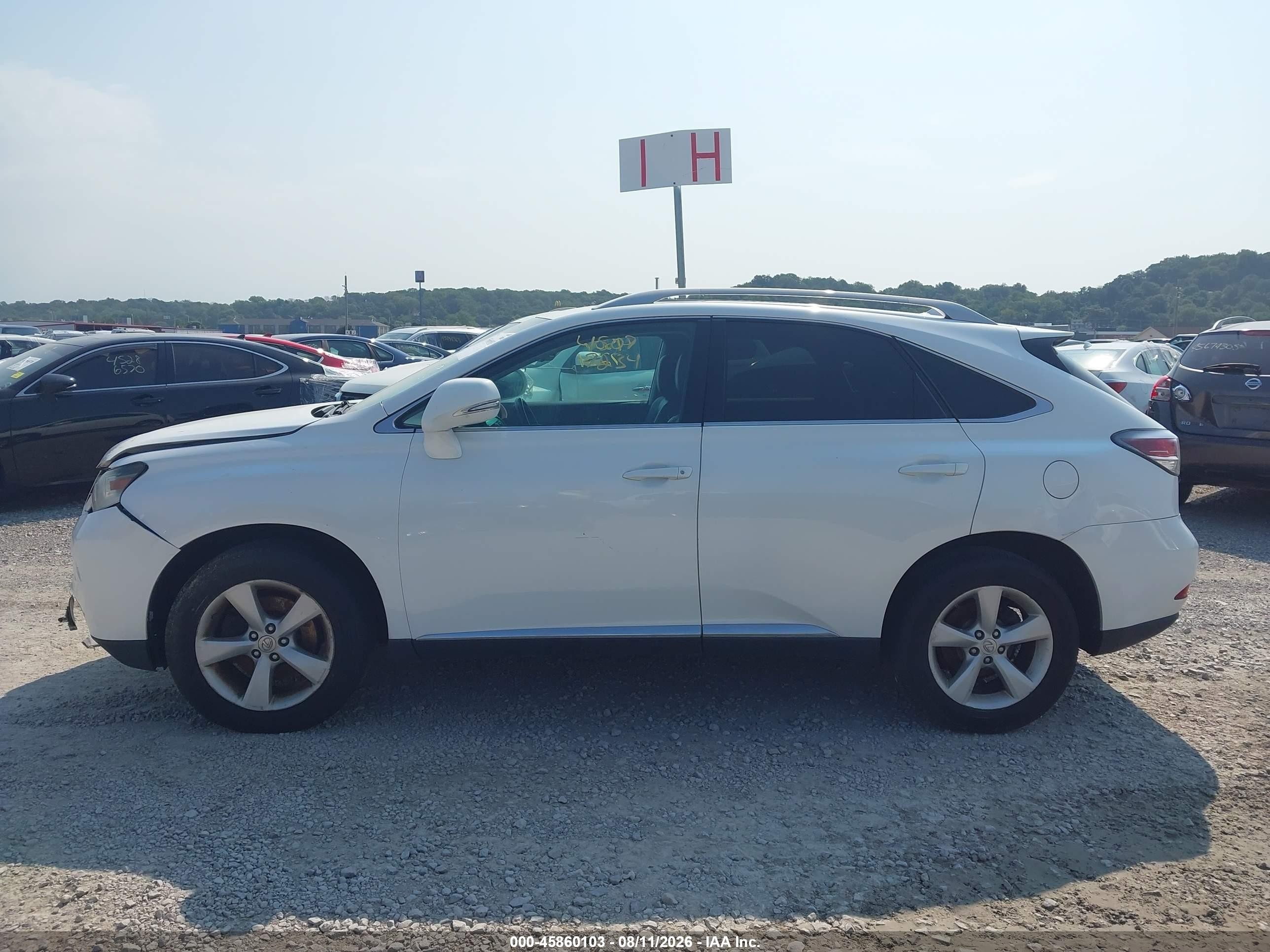 2013 Lexus Rx 350 White vin: 2T2BK1BA3DC180788