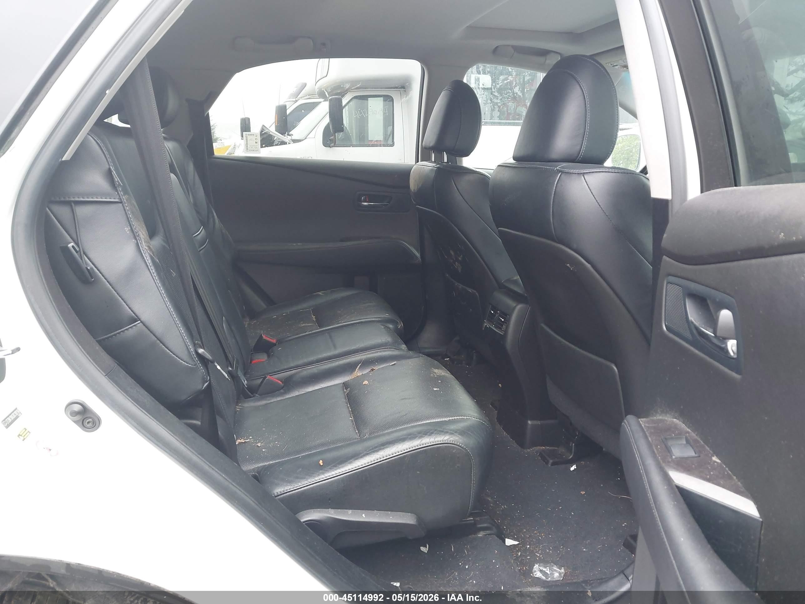 2013 Lexus Rx 350   White vin: 2T2BK1BA3DC192147