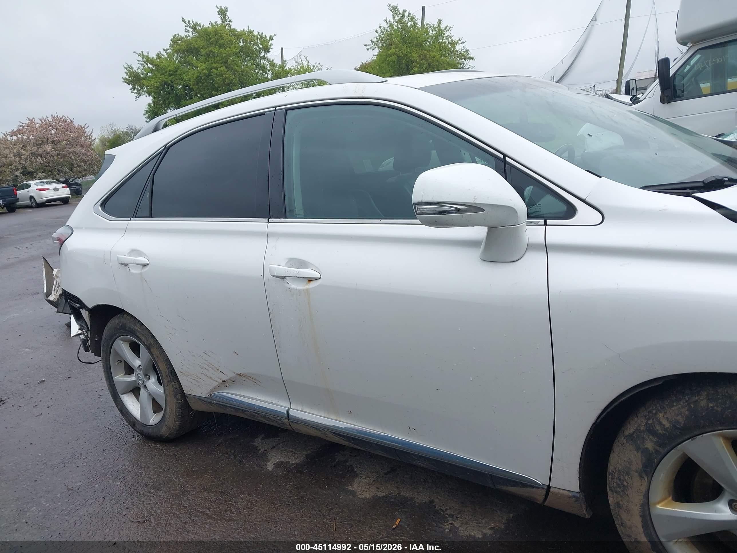2013 Lexus Rx 350   White vin: 2T2BK1BA3DC192147
