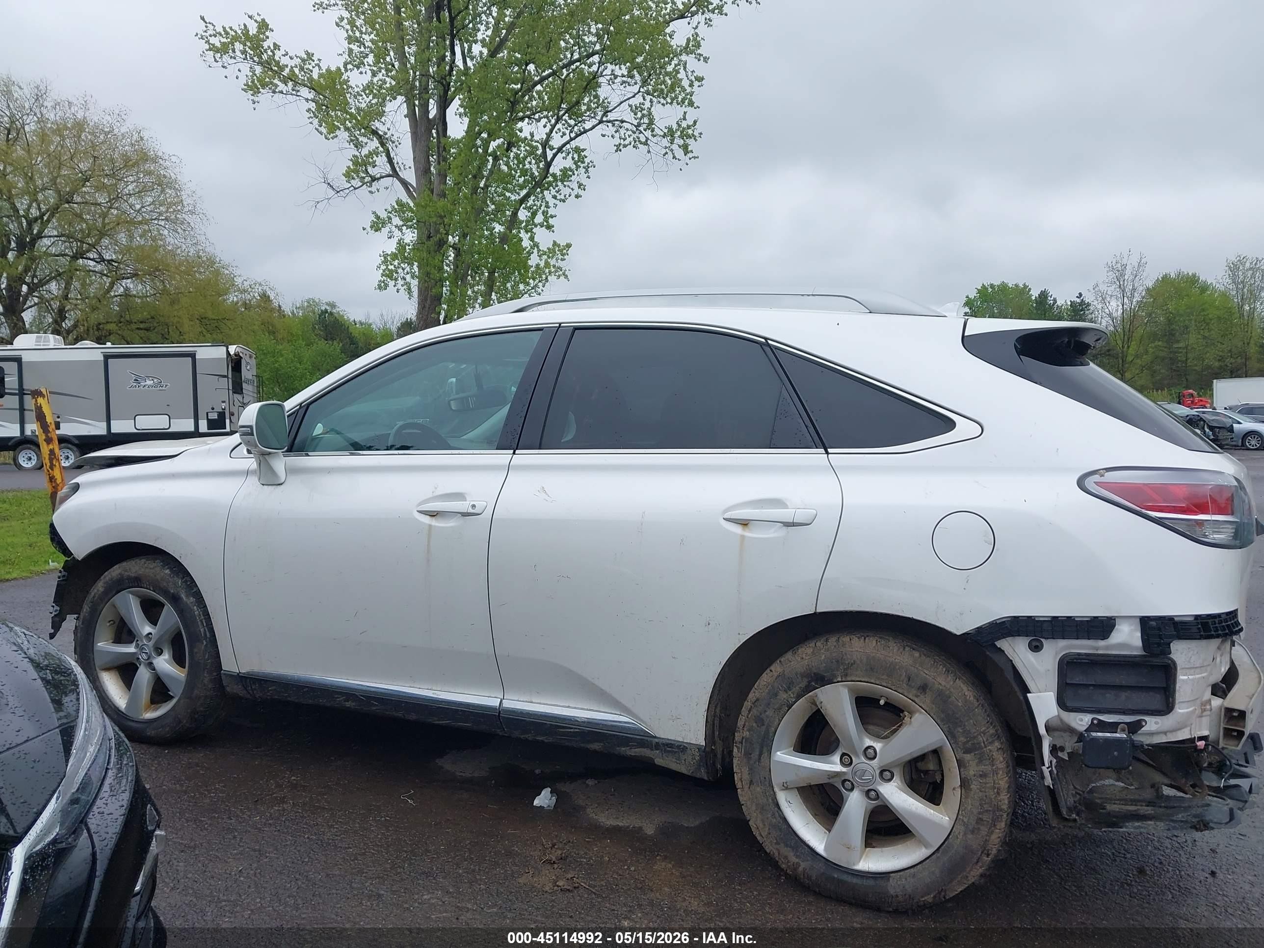 2013 Lexus Rx 350   White vin: 2T2BK1BA3DC192147