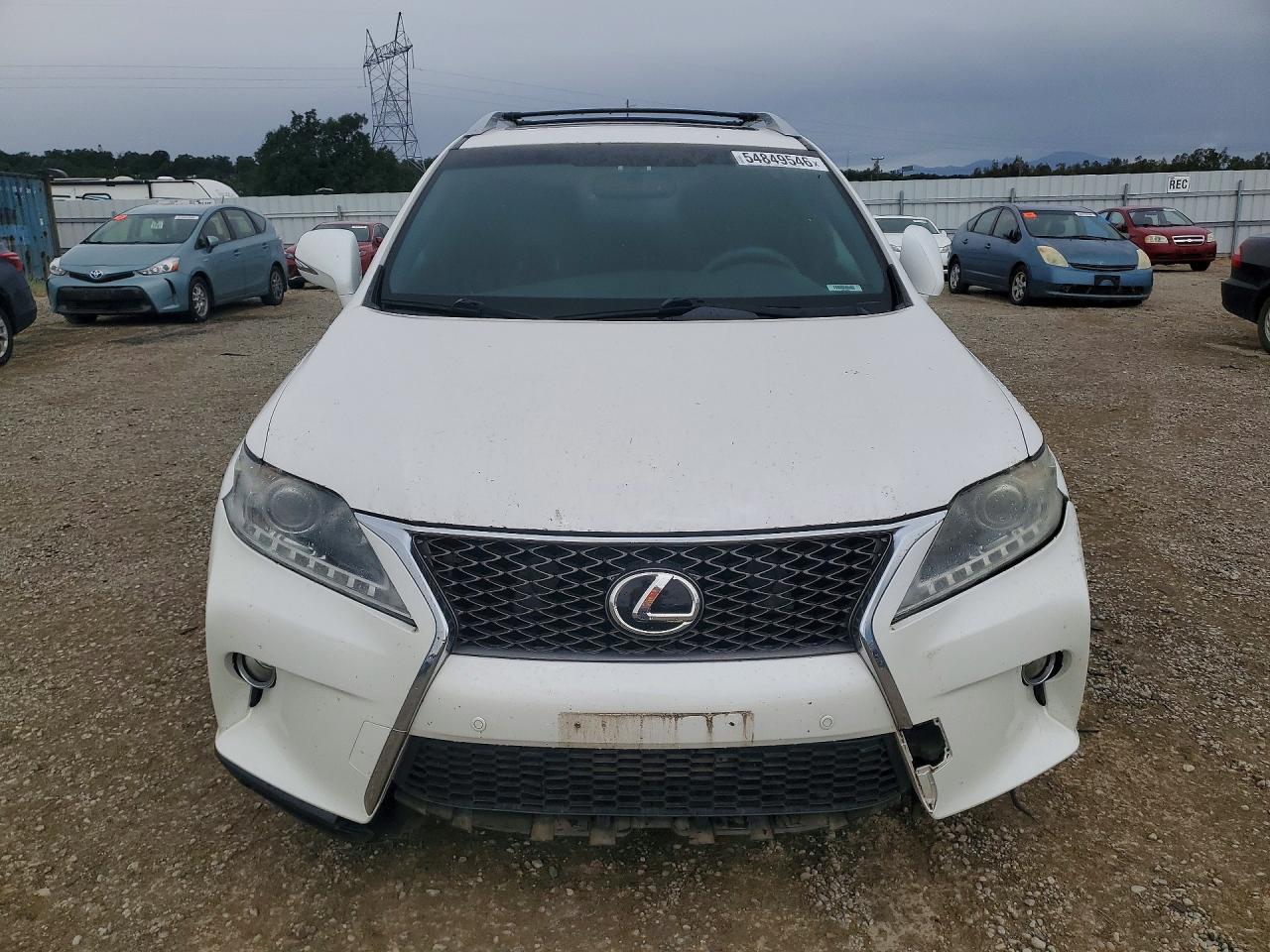2013 Lexus Rx 350 F Sport White vin: 2T2BK1BA3DC192181
