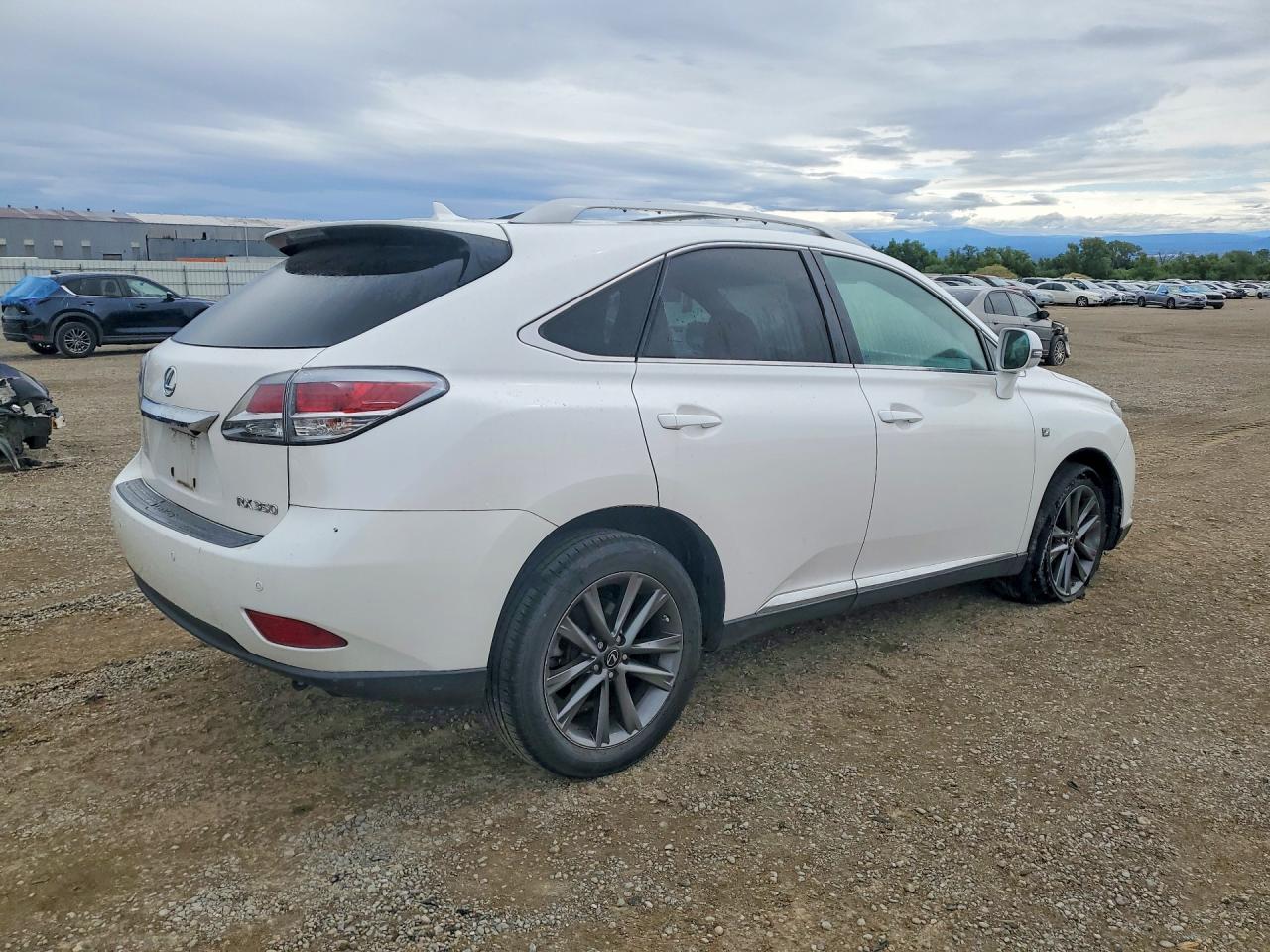 2013 Lexus Rx 350 F Sport White vin: 2T2BK1BA3DC192181