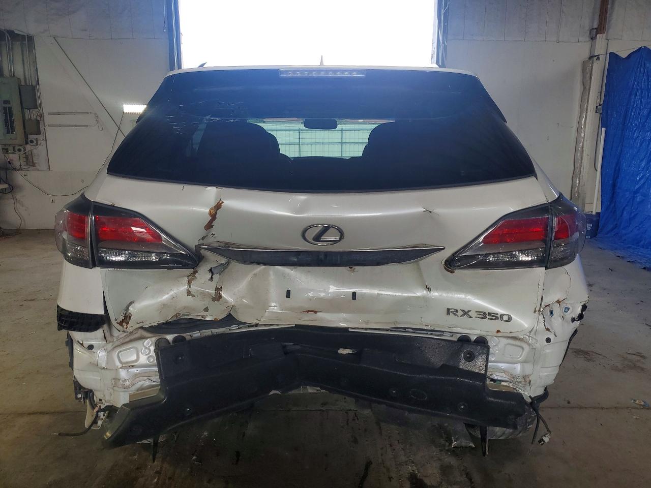 2013 Lexus Rx 350 Base White vin: 2T2BK1BA3DC194934