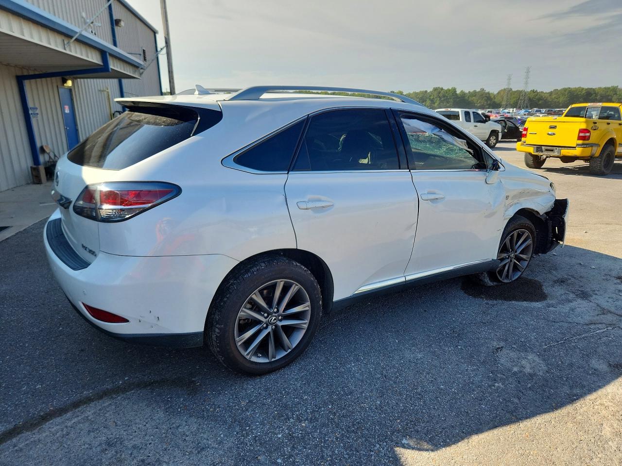 2013 Lexus Rx 350 F Sport White vin: 2T2BK1BA3DC196604