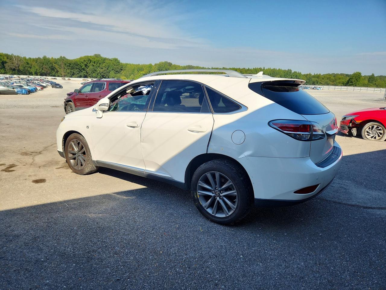 2013 Lexus Rx 350 F Sport White vin: 2T2BK1BA3DC196604