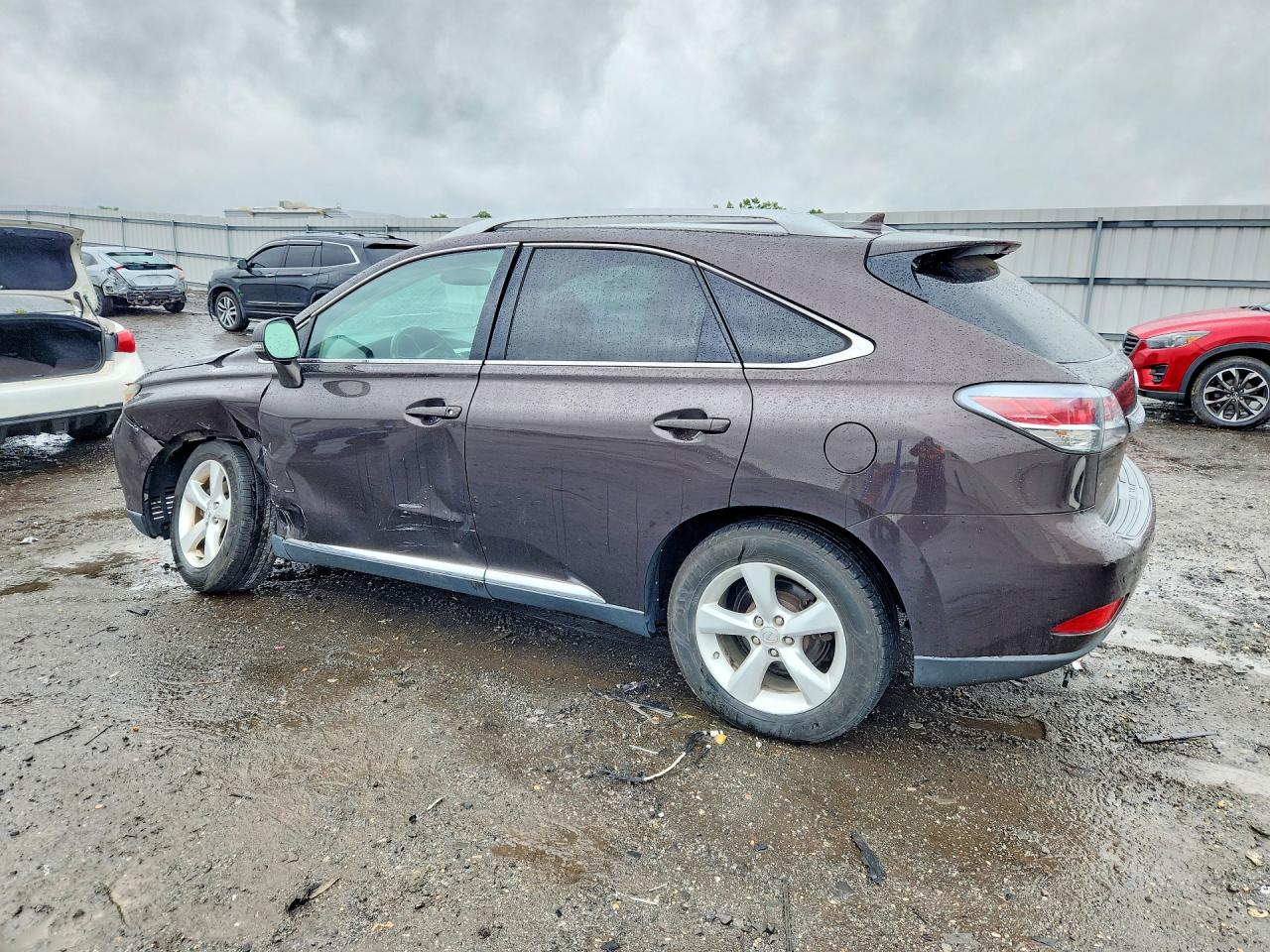 2013 Lexus Rx 350 Base Purple vin: 2T2BK1BA3DC199177