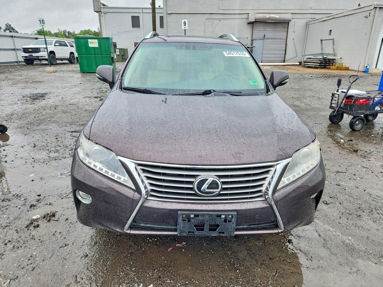 2013 Lexus Rx 350 Base Purple vin: 2T2BK1BA3DC199177