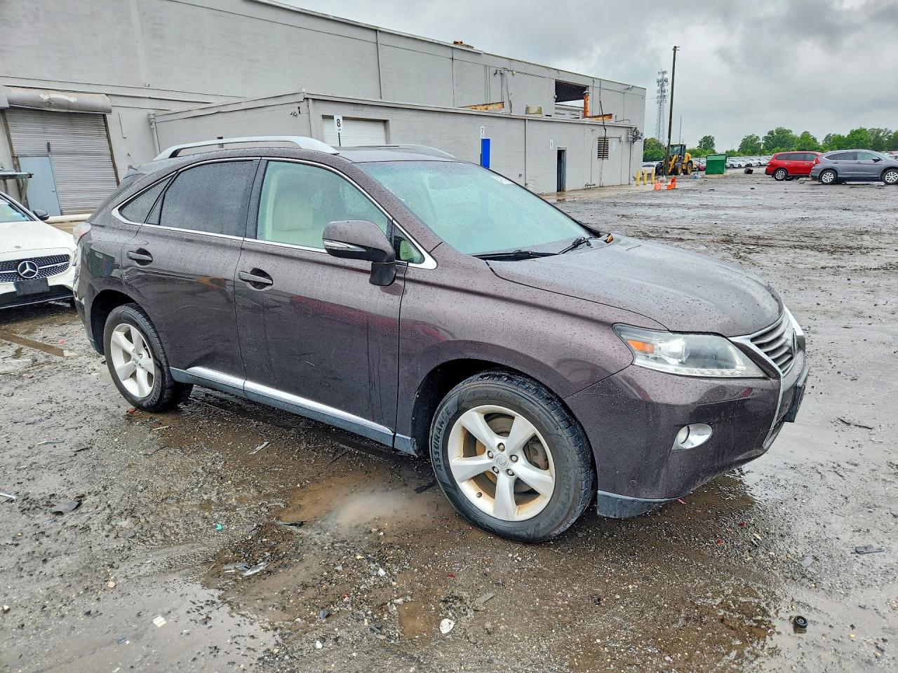 2013 Lexus Rx 350 Base Purple vin: 2T2BK1BA3DC199177
