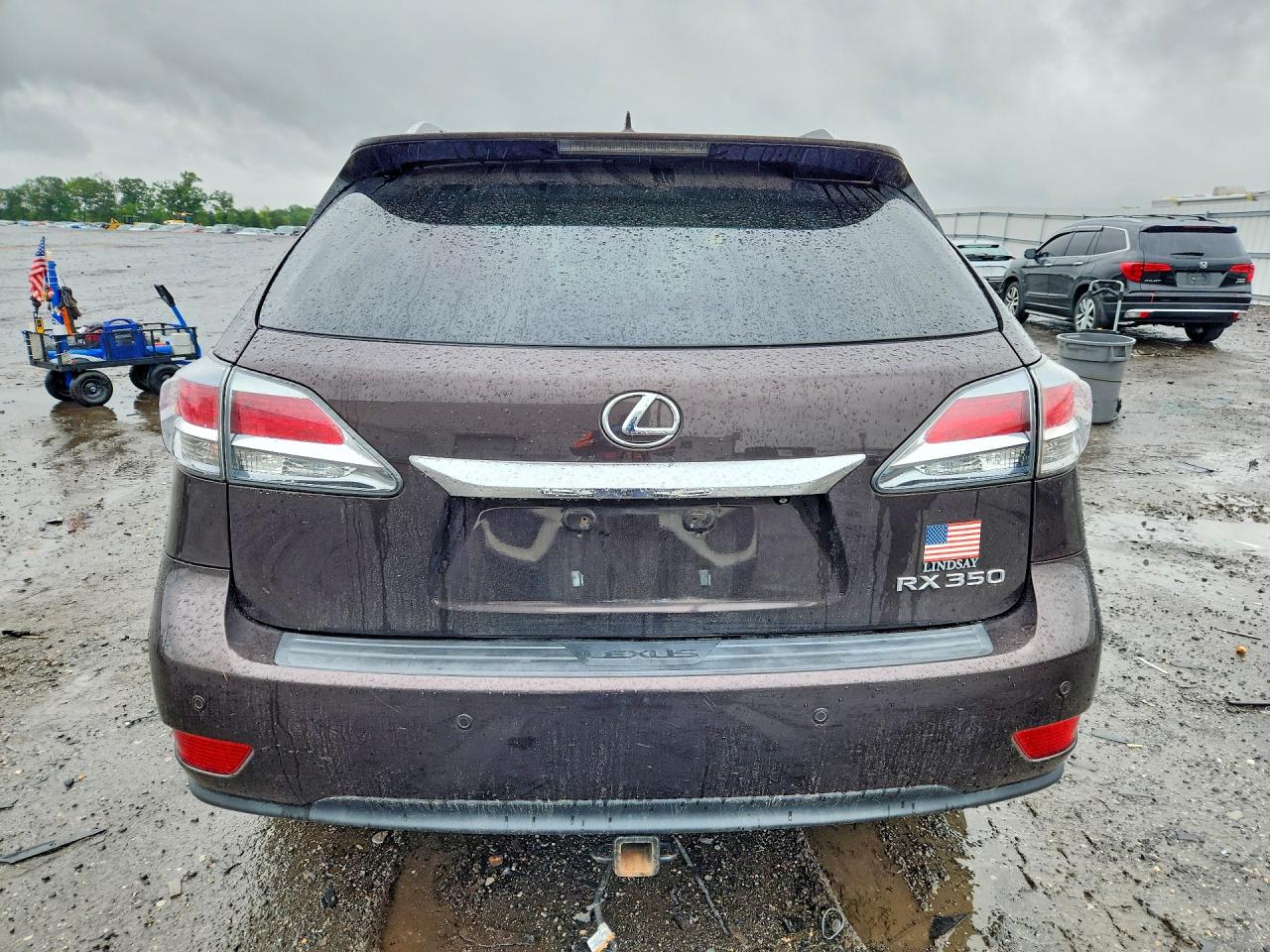 2013 Lexus Rx 350 Base Purple vin: 2T2BK1BA3DC199177