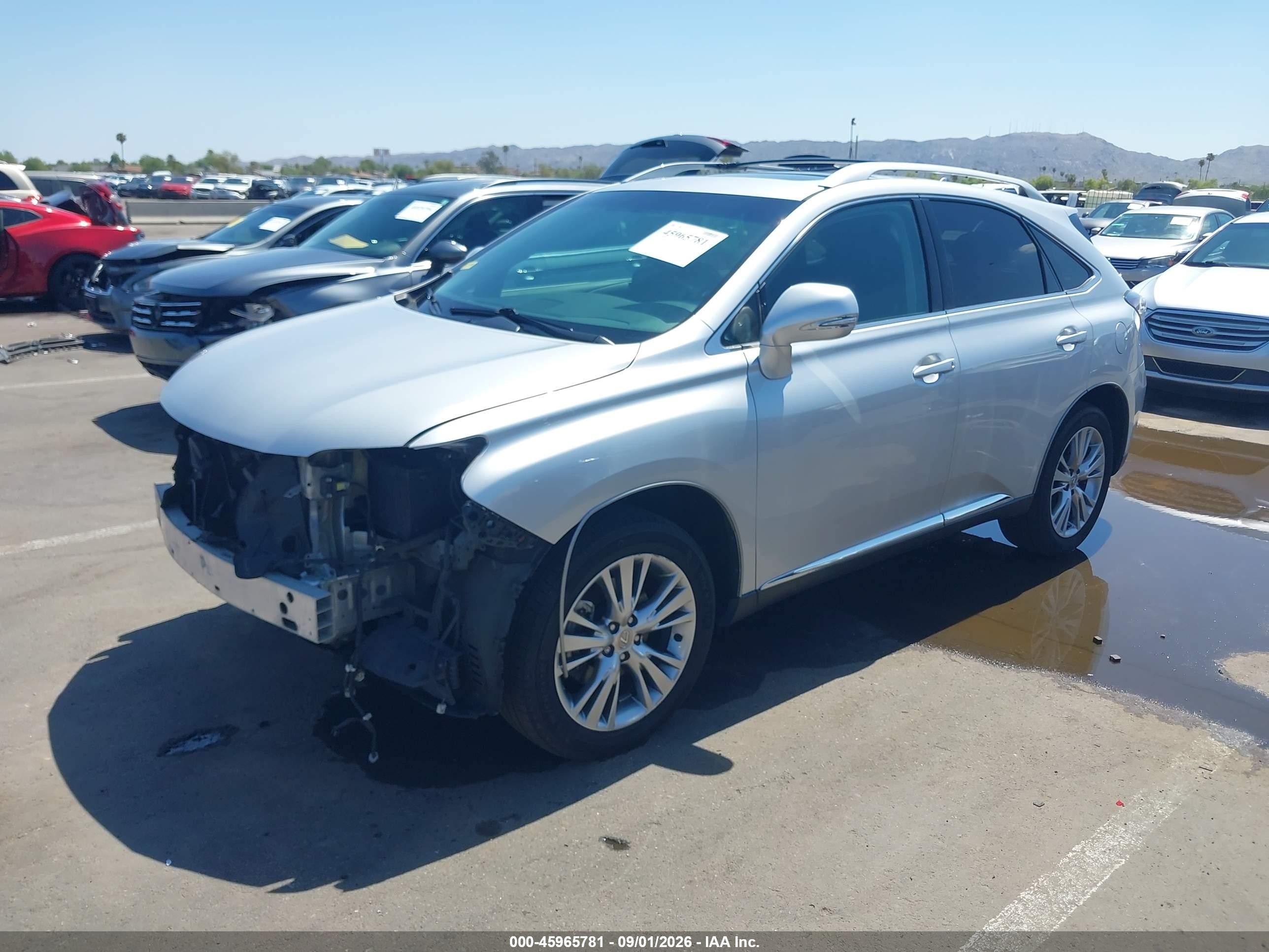 2013 Lexus Rx 350 Silver vin: 2T2BK1BA3DC207682