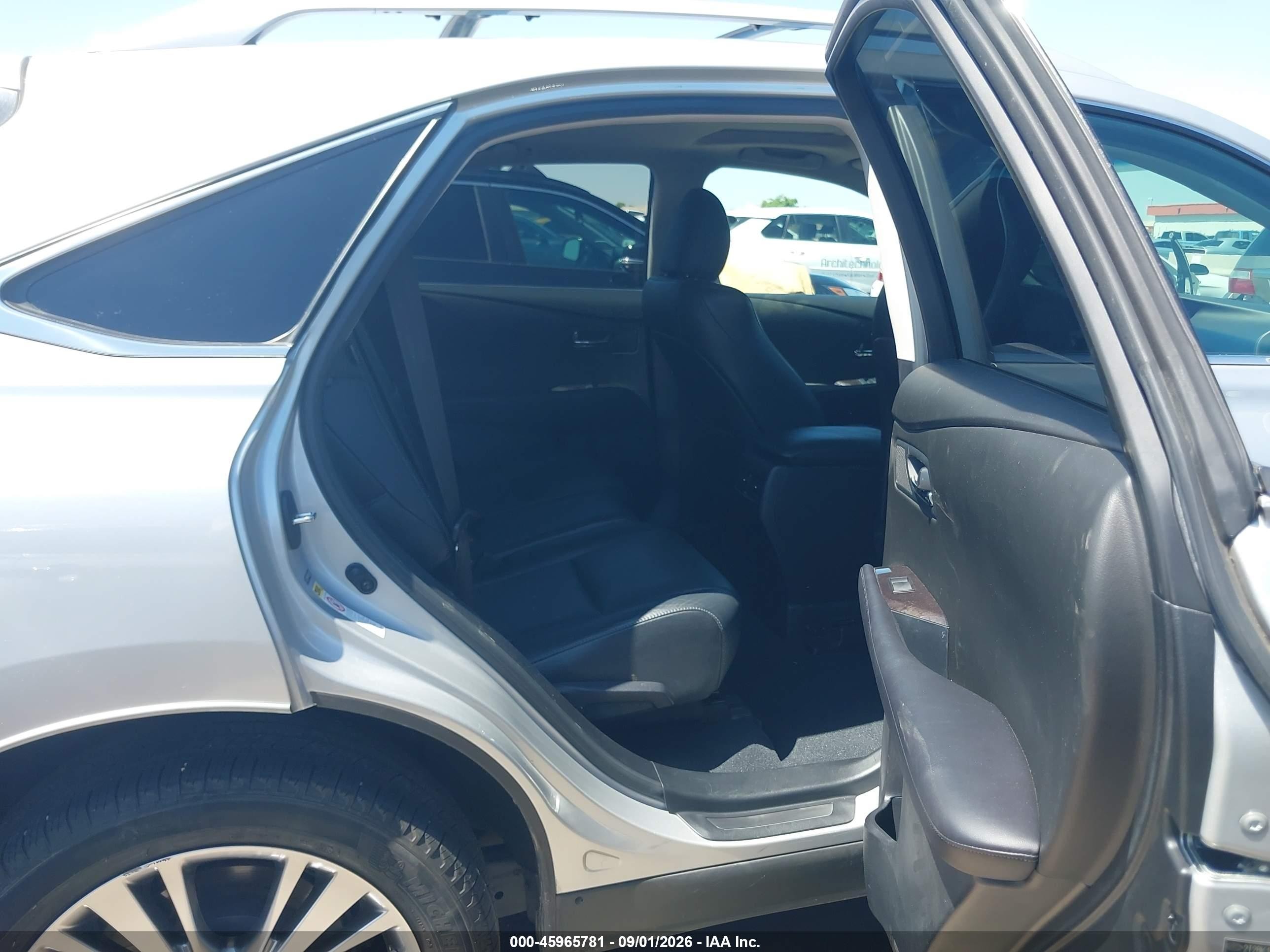 2013 Lexus Rx 350 Silver vin: 2T2BK1BA3DC207682