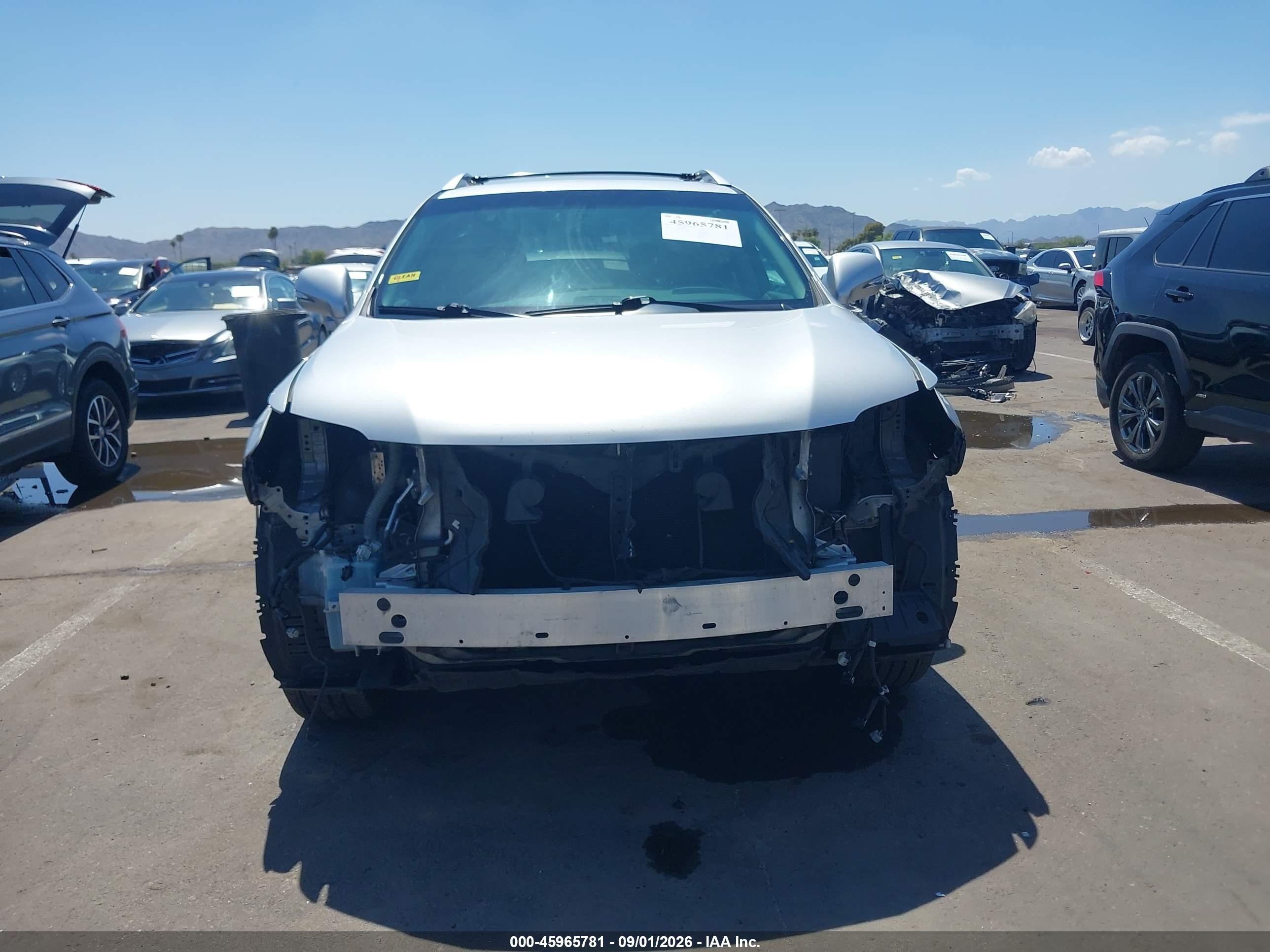 2013 Lexus Rx 350 Silver vin: 2T2BK1BA3DC207682
