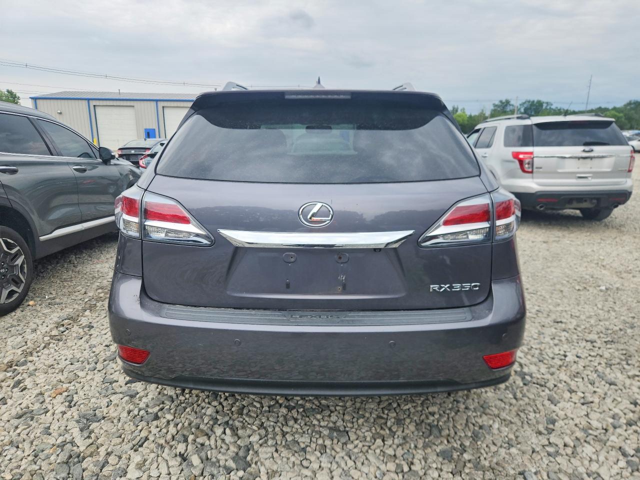 2013 Lexus Rx 350 Base Gray vin: 2T2BK1BA3DC214745