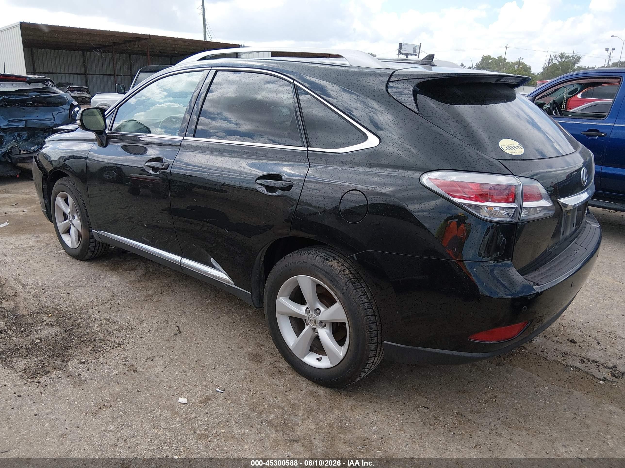 2013 Lexus Rx 350   Черный vin: 2T2BK1BA3DC219637