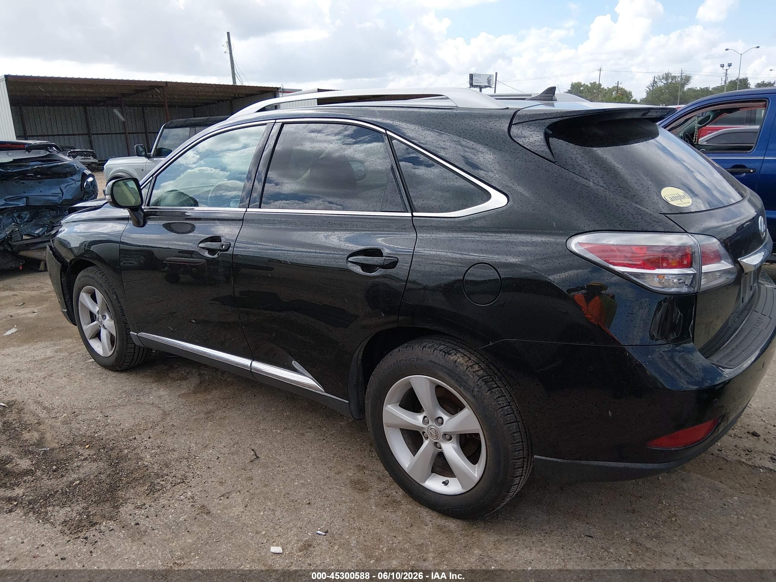 2013 Lexus Rx 350   Черный vin: 2T2BK1BA3DC219637