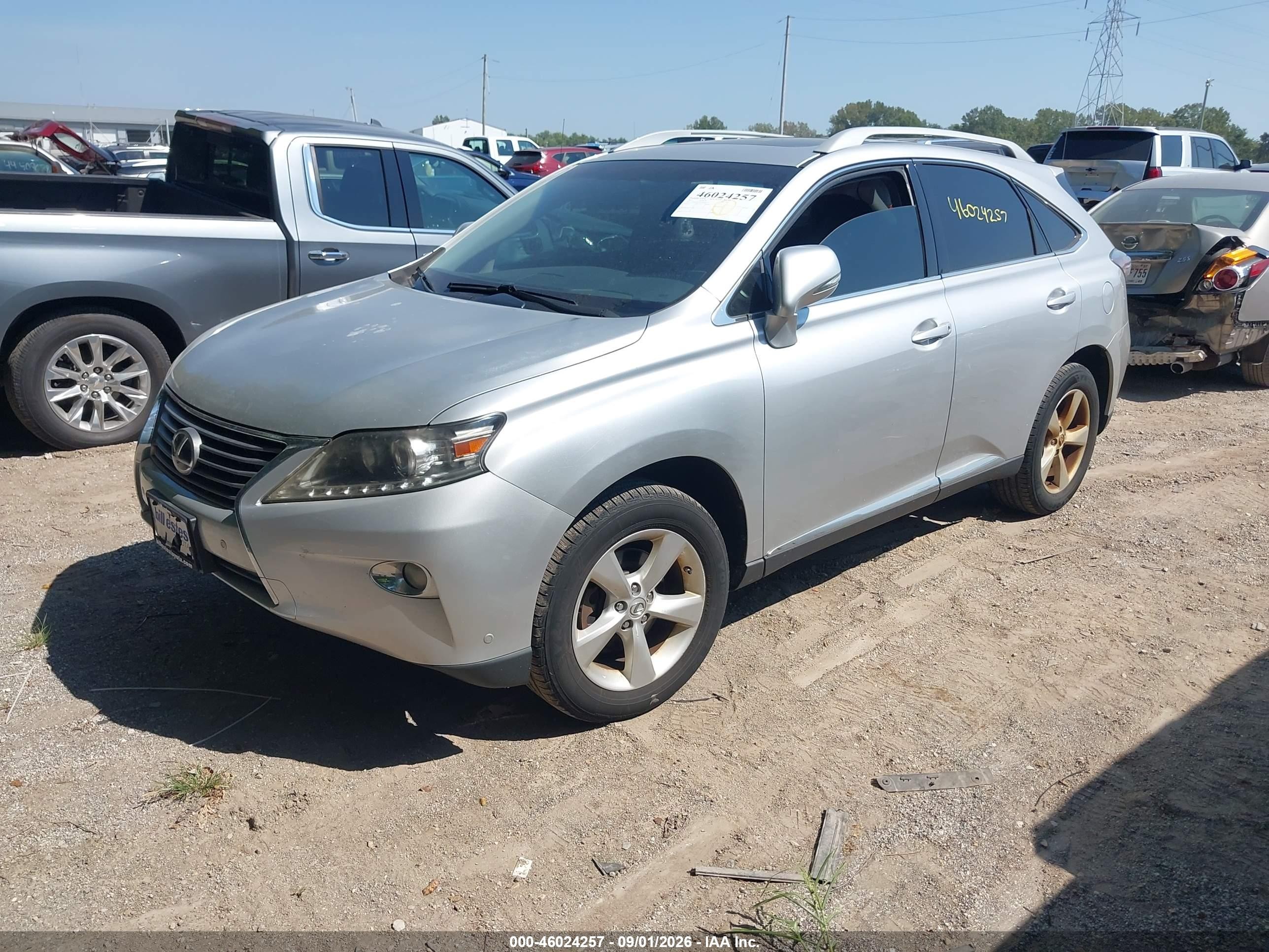 2013 Lexus Rx 350   Silver vin: 2T2BK1BA3DC221646