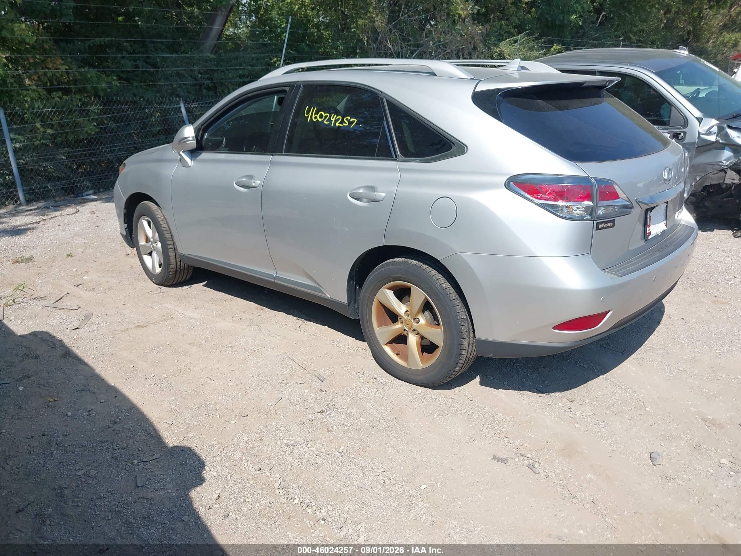 2013 Lexus Rx 350   Silver vin: 2T2BK1BA3DC221646