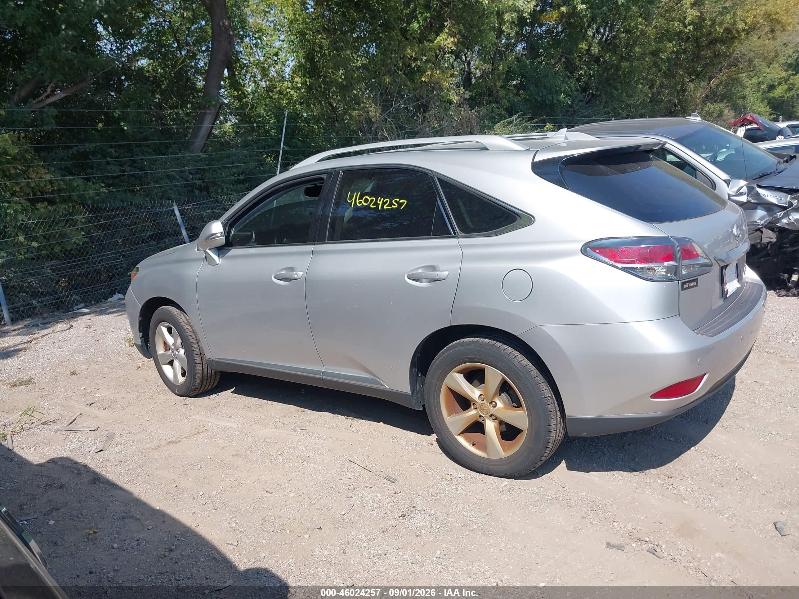 2013 Lexus Rx 350   Silver vin: 2T2BK1BA3DC221646
