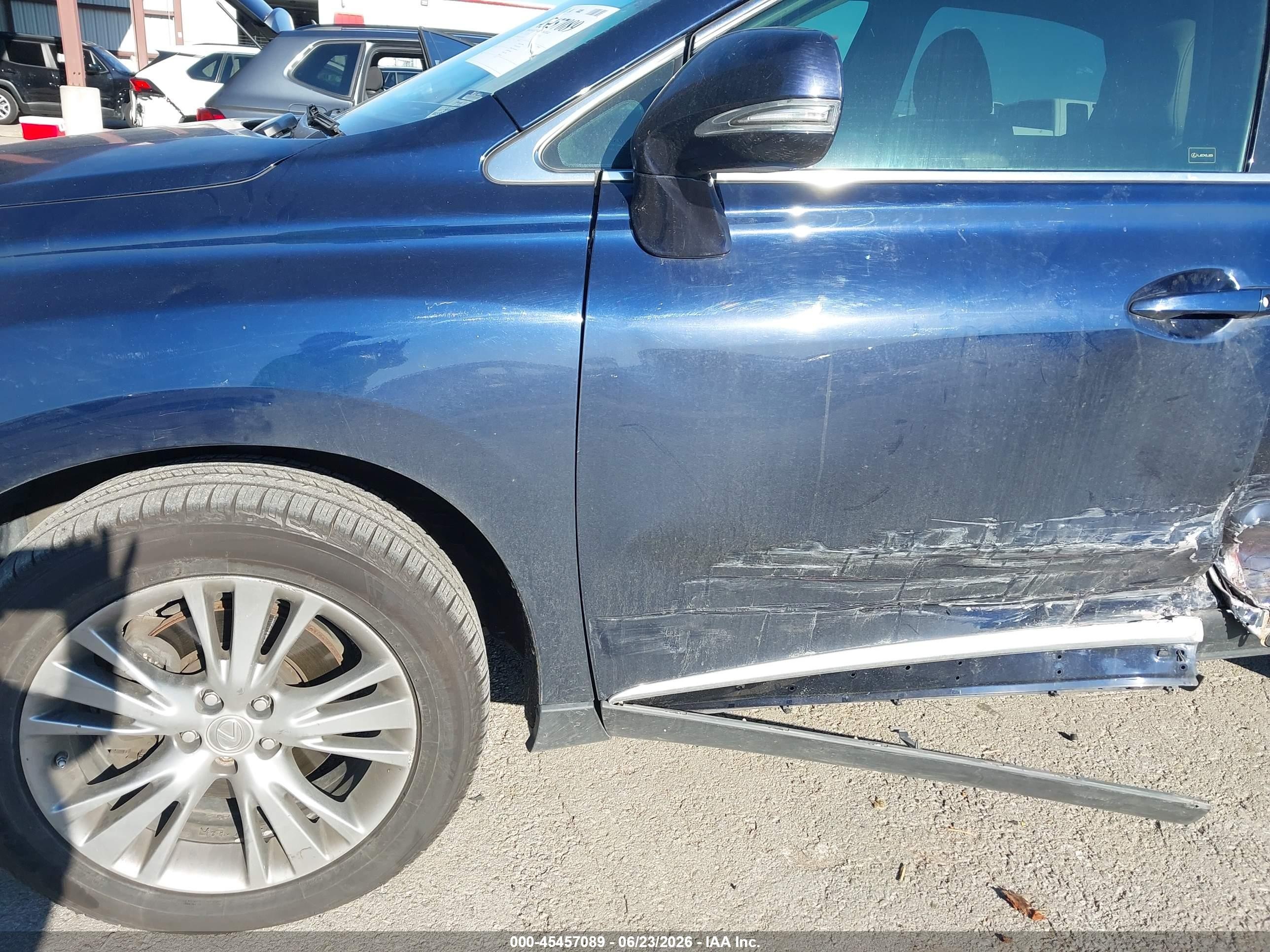 2014 Lexus Rx 350   Blue vin: 2T2BK1BA3EC226749