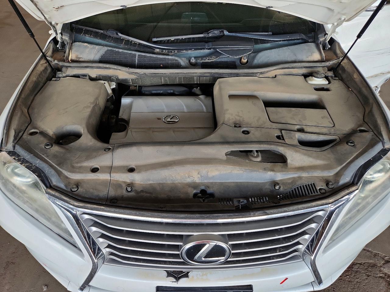 2014 Lexus Rx 350 Base White vin: 2T2BK1BA3EC232258