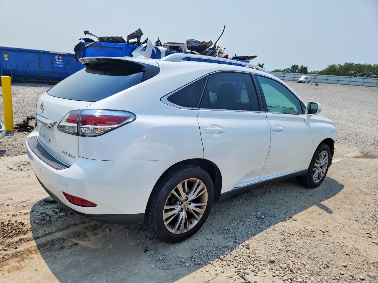 2014 Lexus Rx 350 Base White vin: 2T2BK1BA3EC238755