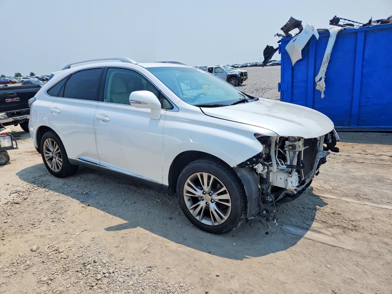 2014 Lexus Rx 350 Base White vin: 2T2BK1BA3EC238755