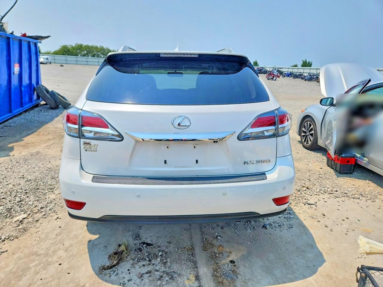 2014 Lexus Rx 350 Base White vin: 2T2BK1BA3EC238755