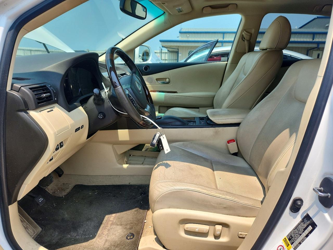 2014 Lexus Rx 350 Base White vin: 2T2BK1BA3EC238755