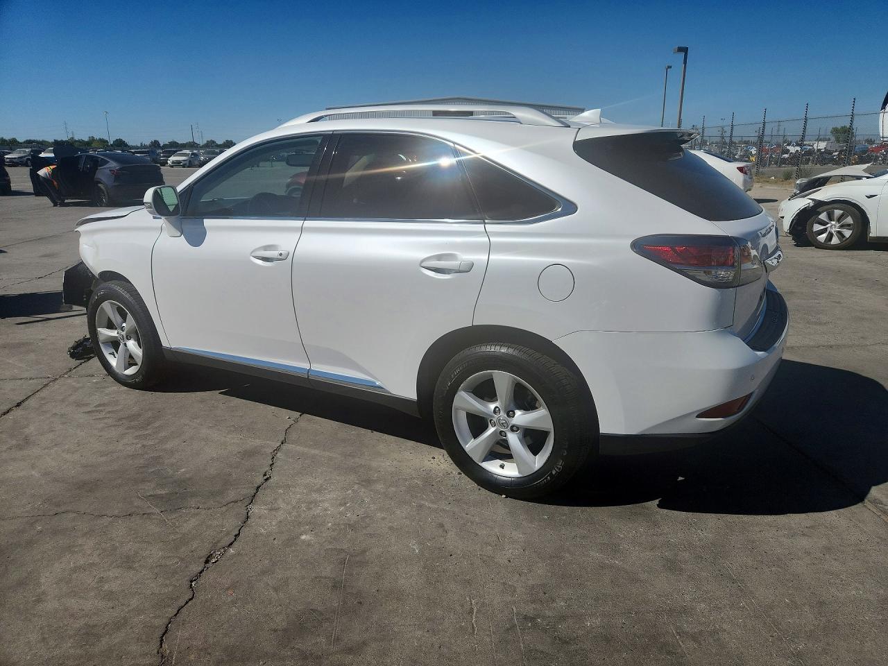 2015 Lexus Rx 350 Base White vin: 2T2BK1BA3FC255685
