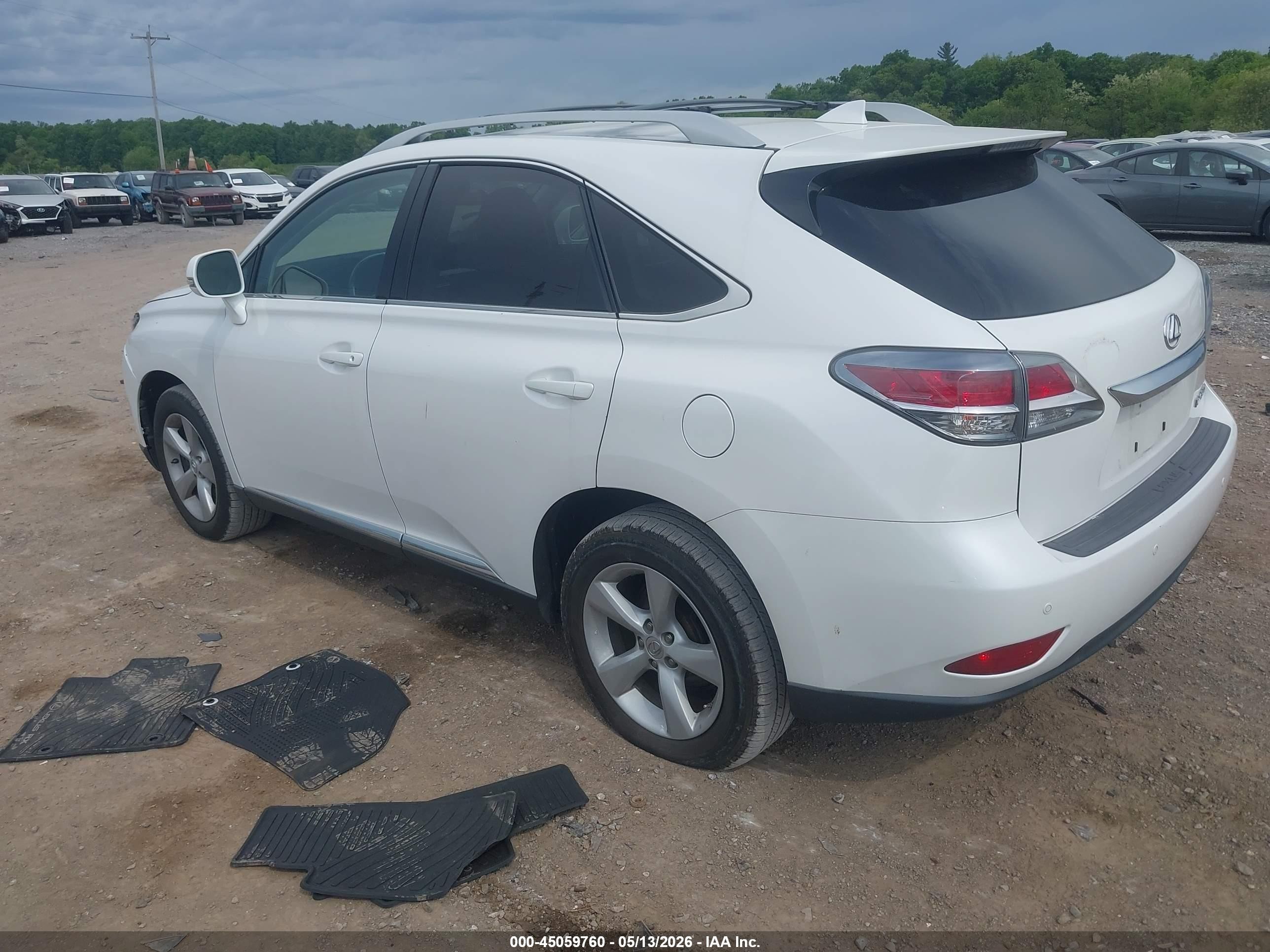 2015 Lexus Rx 350 White vin: 2T2BK1BA3FC262796