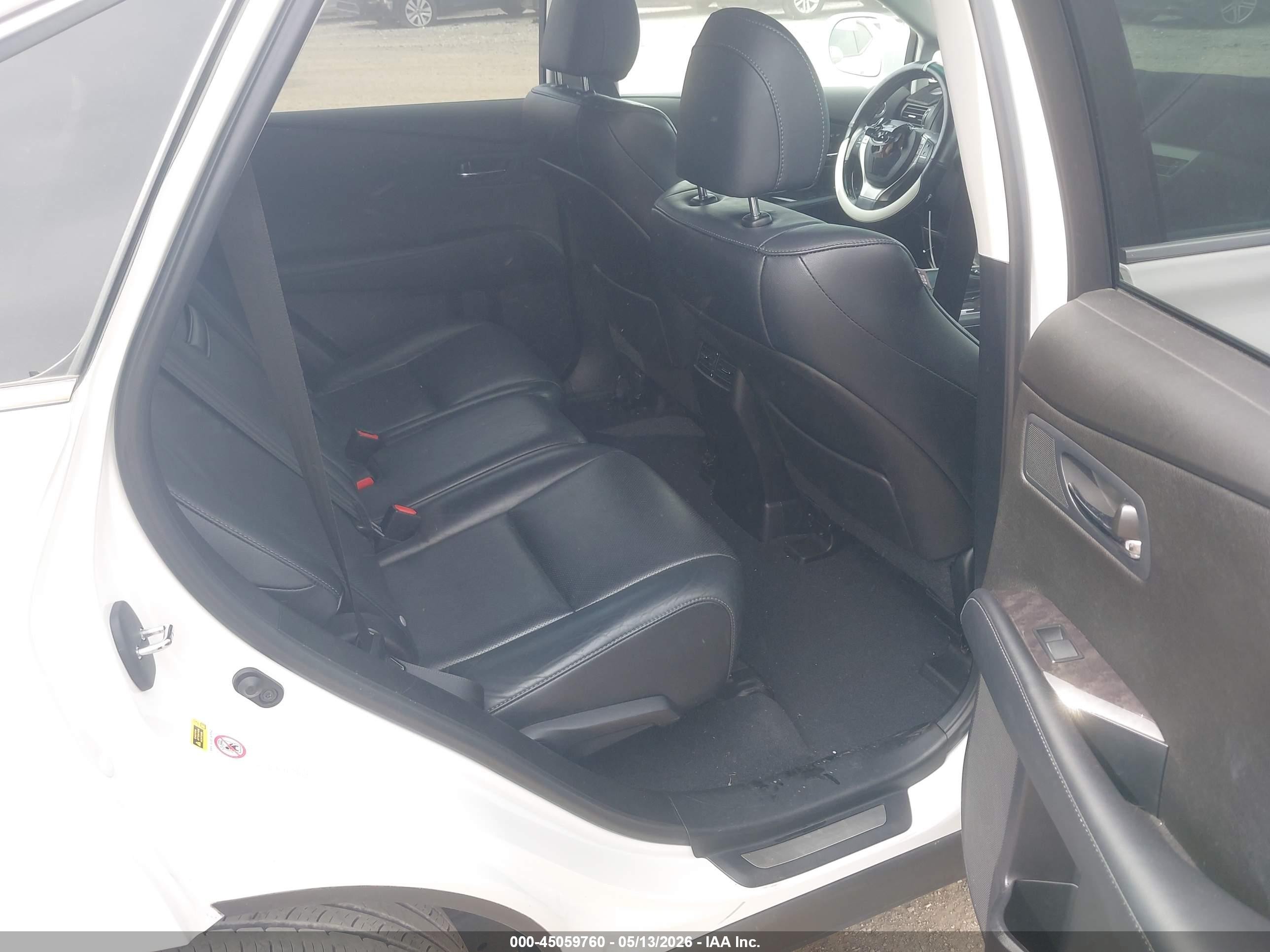 2015 Lexus Rx 350 White vin: 2T2BK1BA3FC262796