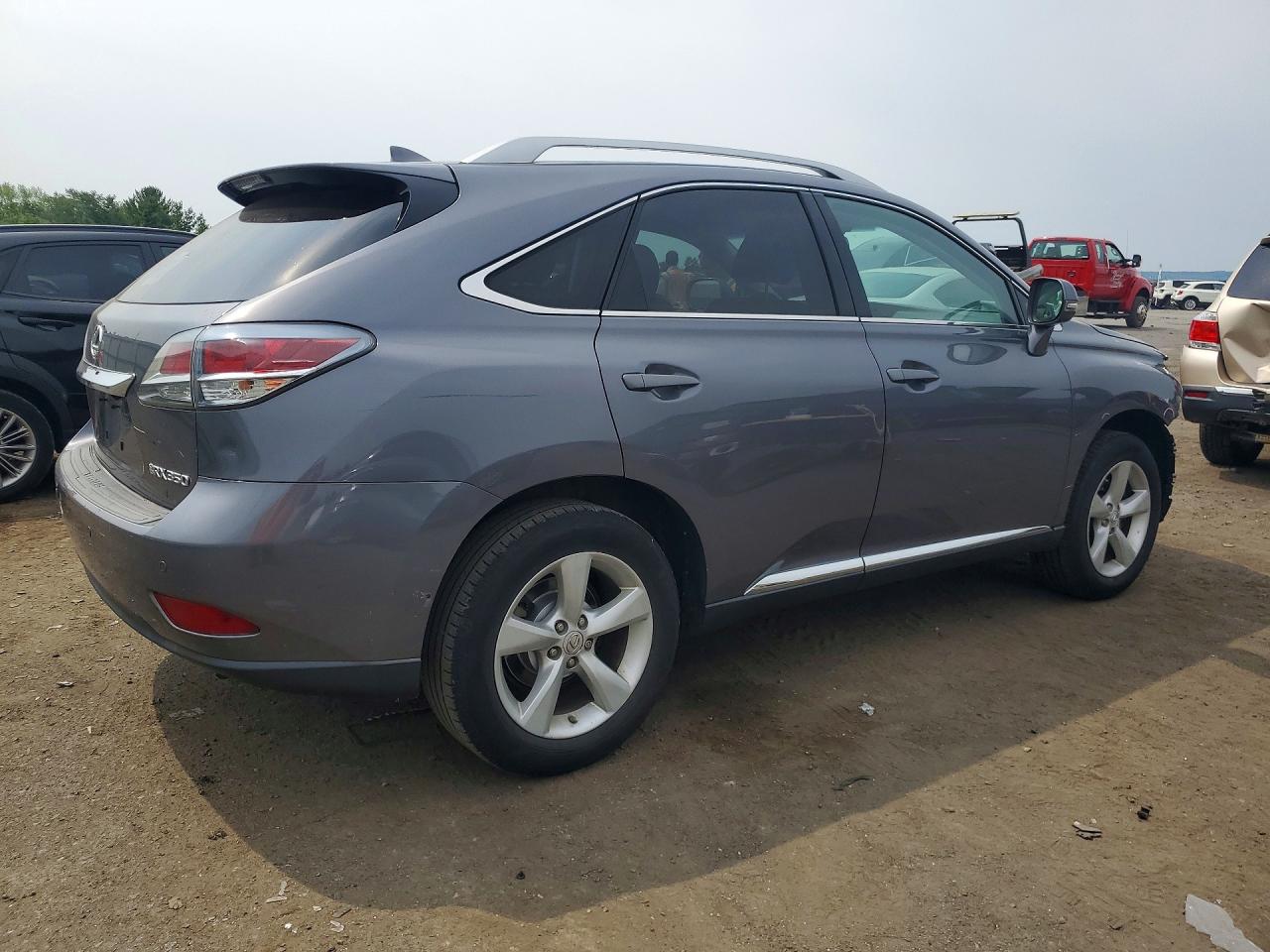 2015 Lexus Rx 350 Base Charcoal vin: 2T2BK1BA3FC268047