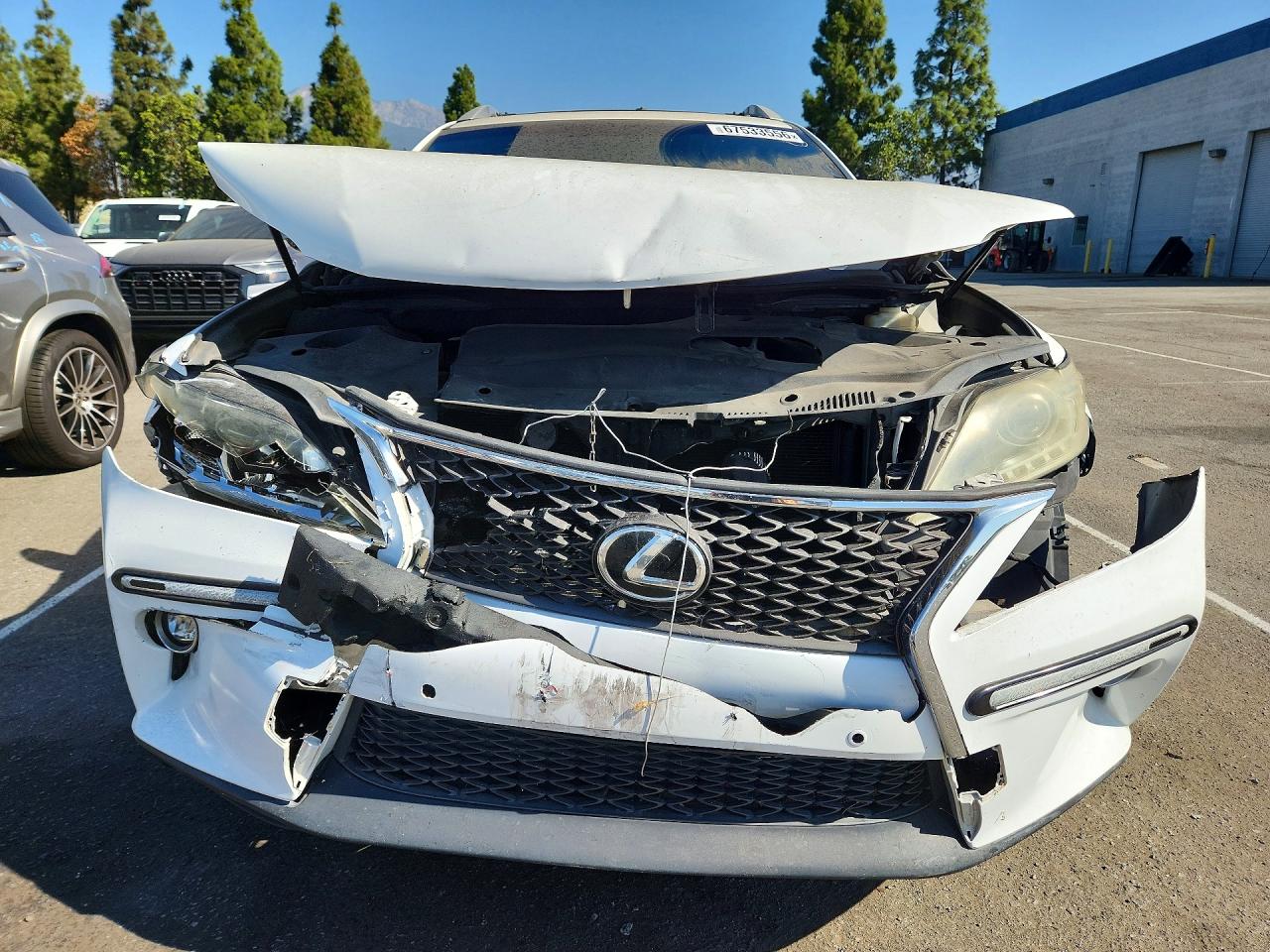 2015 Lexus Rx 350 Crafted Line White vin: 2T2BK1BA3FC305971