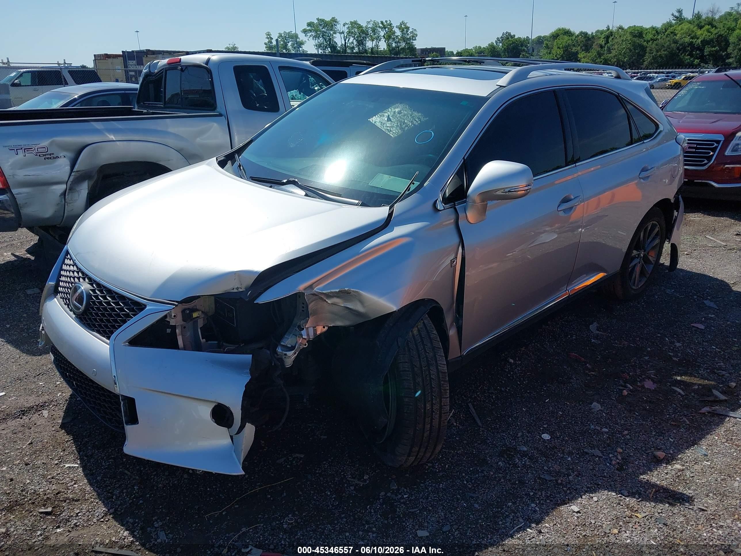 2015 Lexus Rx 350 F Sport Silver vin: 2T2BK1BA3FC307946