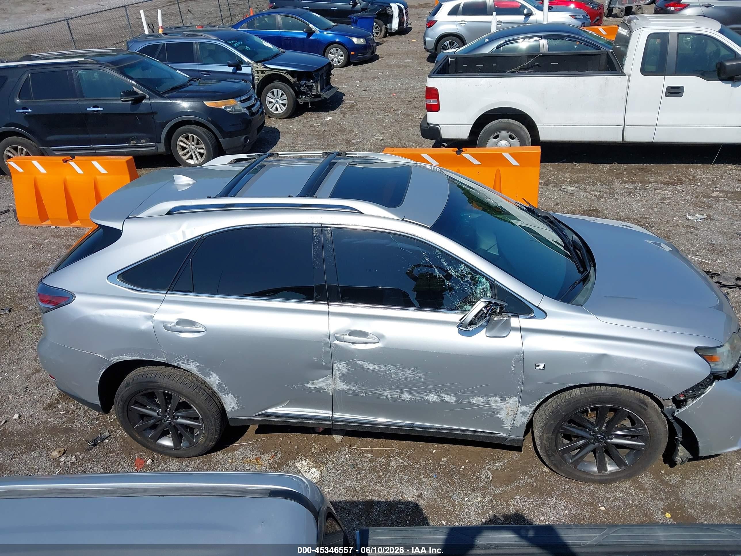 2015 Lexus Rx 350 F Sport Silver vin: 2T2BK1BA3FC307946