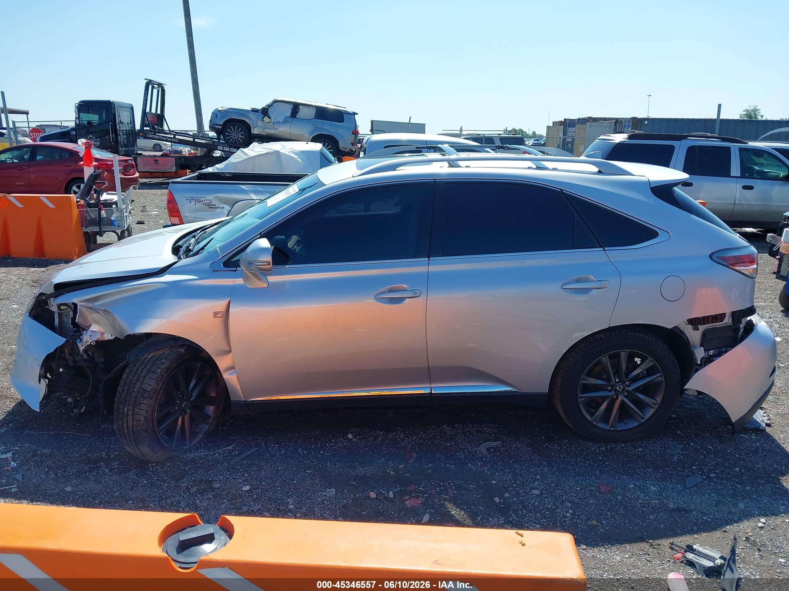 2015 Lexus Rx 350 F Sport Silver vin: 2T2BK1BA3FC307946
