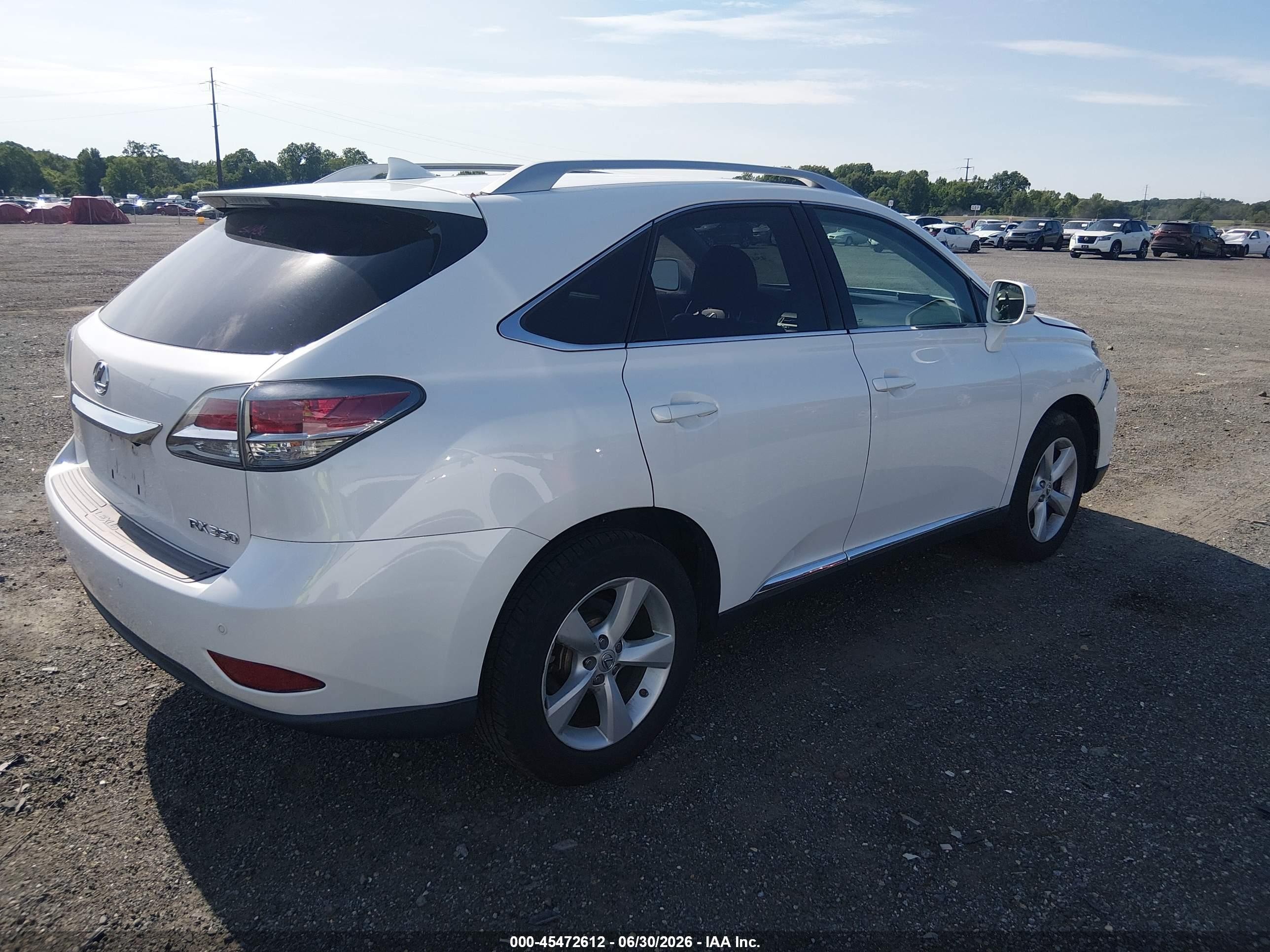 2015 Lexus Rx 350   White vin: 2T2BK1BA3FC309969