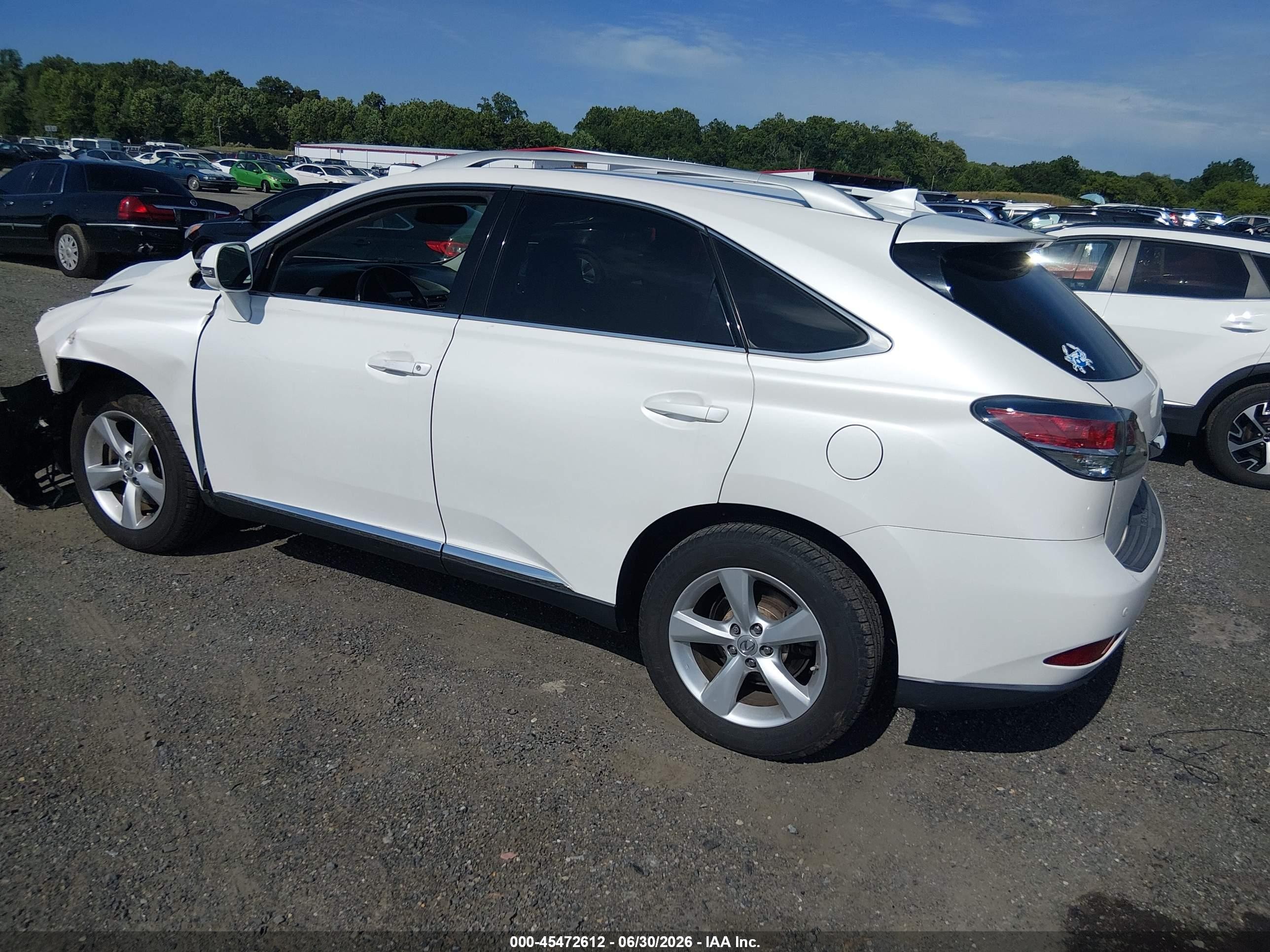 2015 Lexus Rx 350   White vin: 2T2BK1BA3FC309969