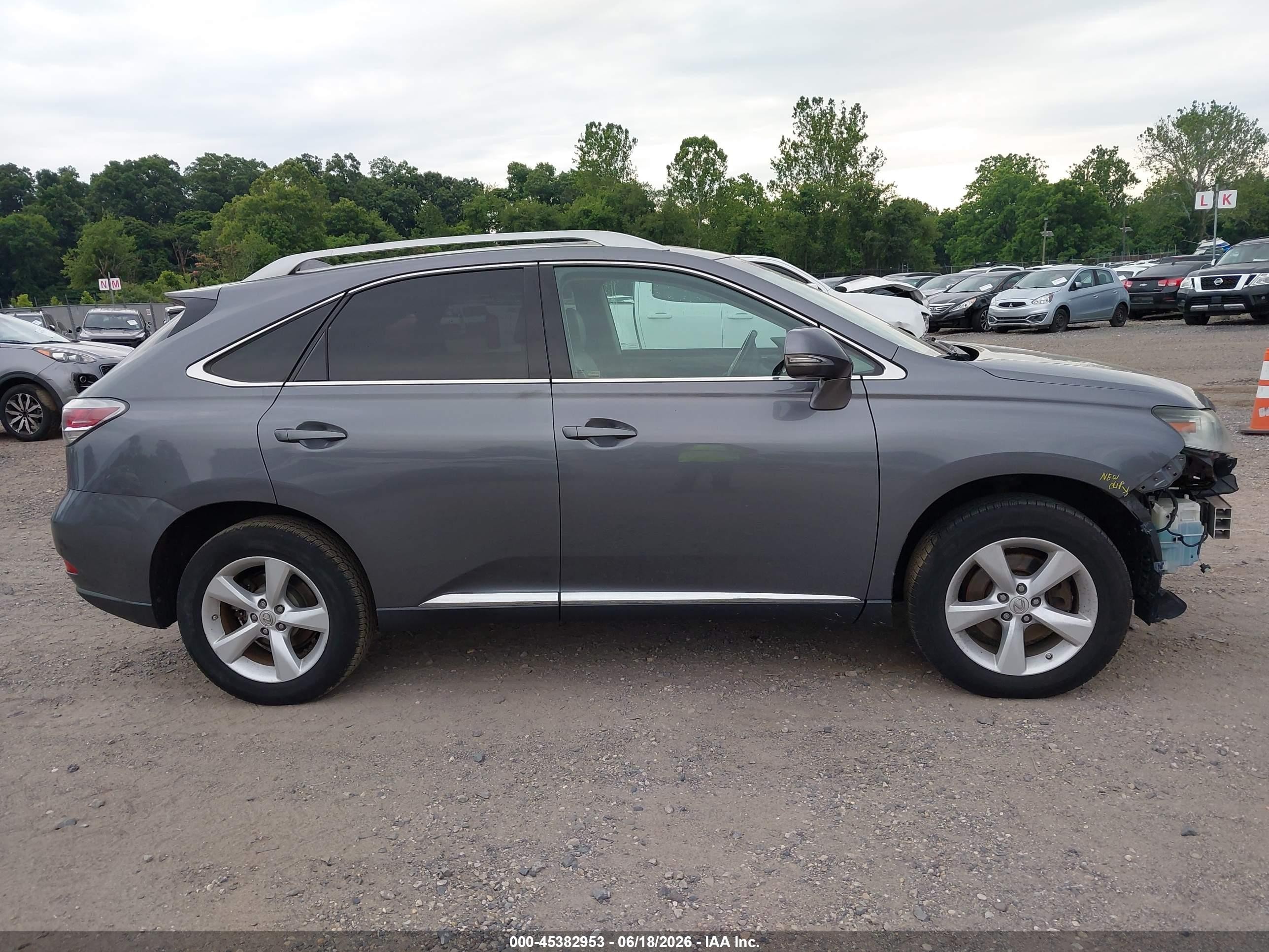 2015 Lexus Rx 350   Gray vin: 2T2BK1BA3FC313519