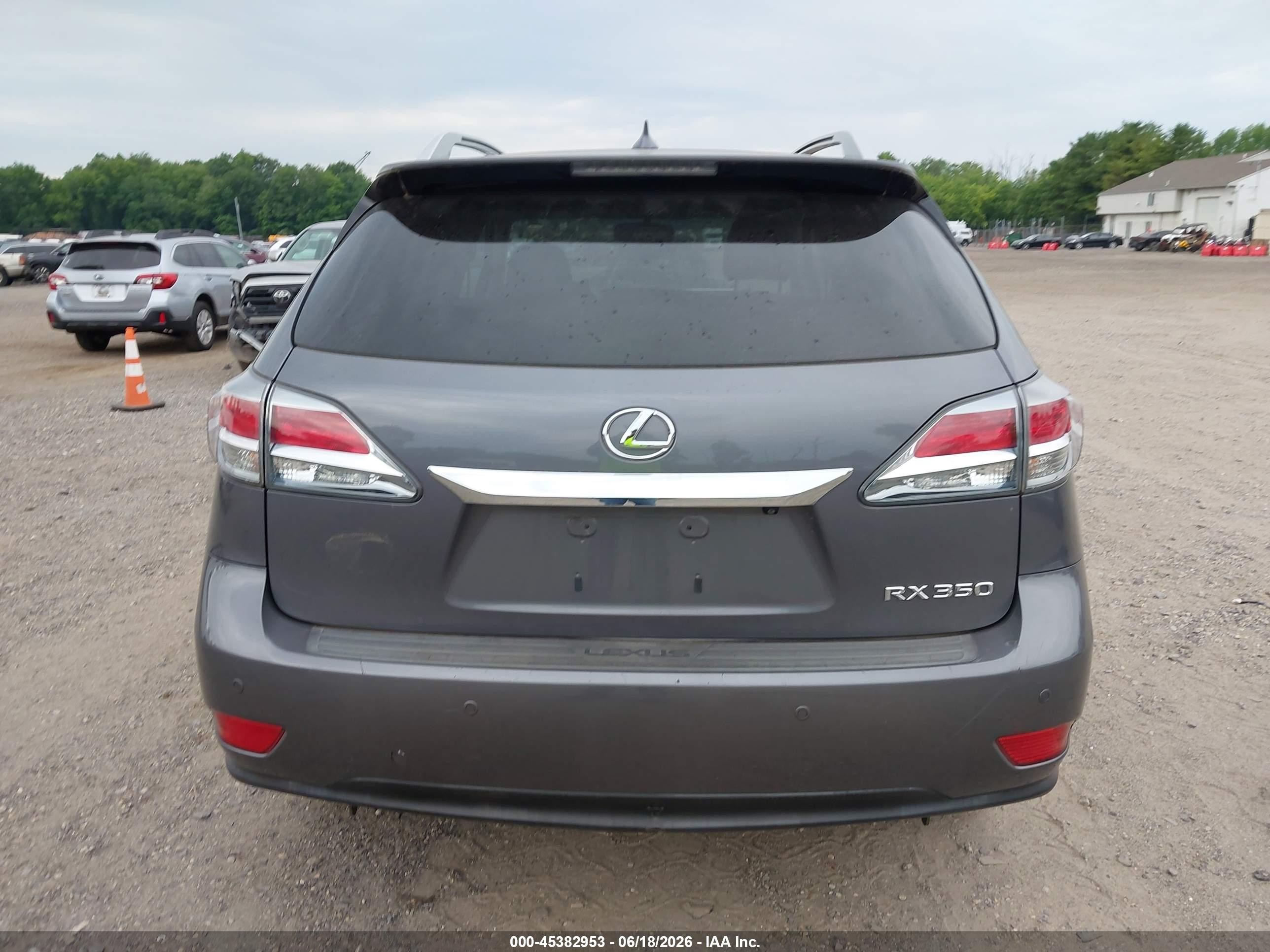 2015 Lexus Rx 350   Gray vin: 2T2BK1BA3FC313519