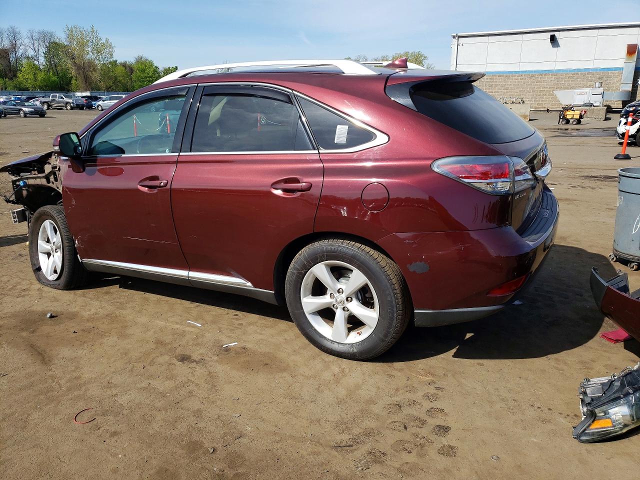 2015 Lexus Rx 350 Base Burgundy vin: 2T2BK1BA3FC318753