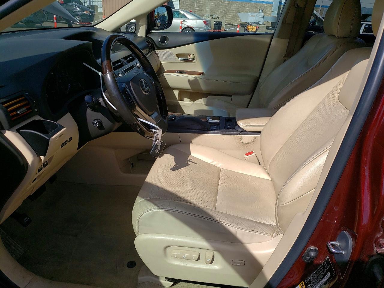 2015 Lexus Rx 350 Base Burgundy vin: 2T2BK1BA3FC318753