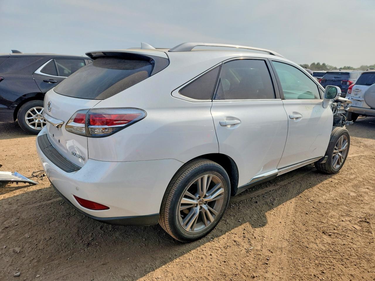 2015 Lexus Rx 350 Base White vin: 2T2BK1BA3FC322219