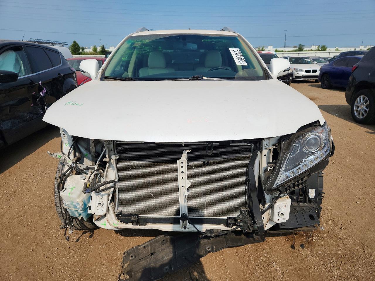 2015 Lexus Rx 350 Base White vin: 2T2BK1BA3FC322219