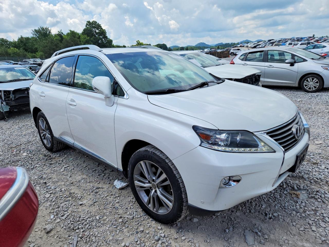 2015 Lexus Rx 350 Base White vin: 2T2BK1BA3FC322317