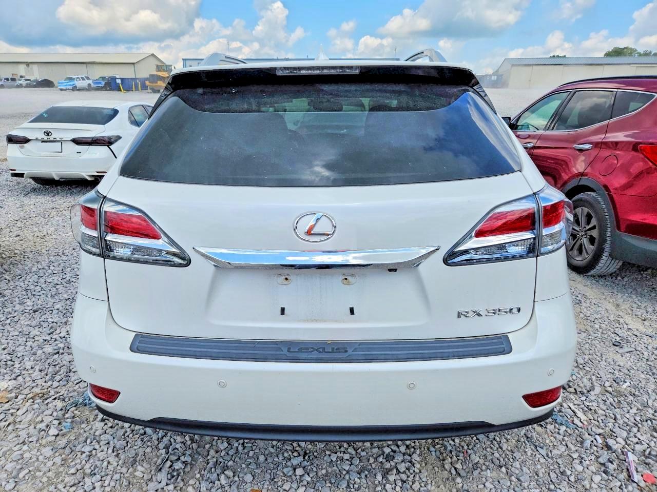 2015 Lexus Rx 350 Base White vin: 2T2BK1BA3FC322317