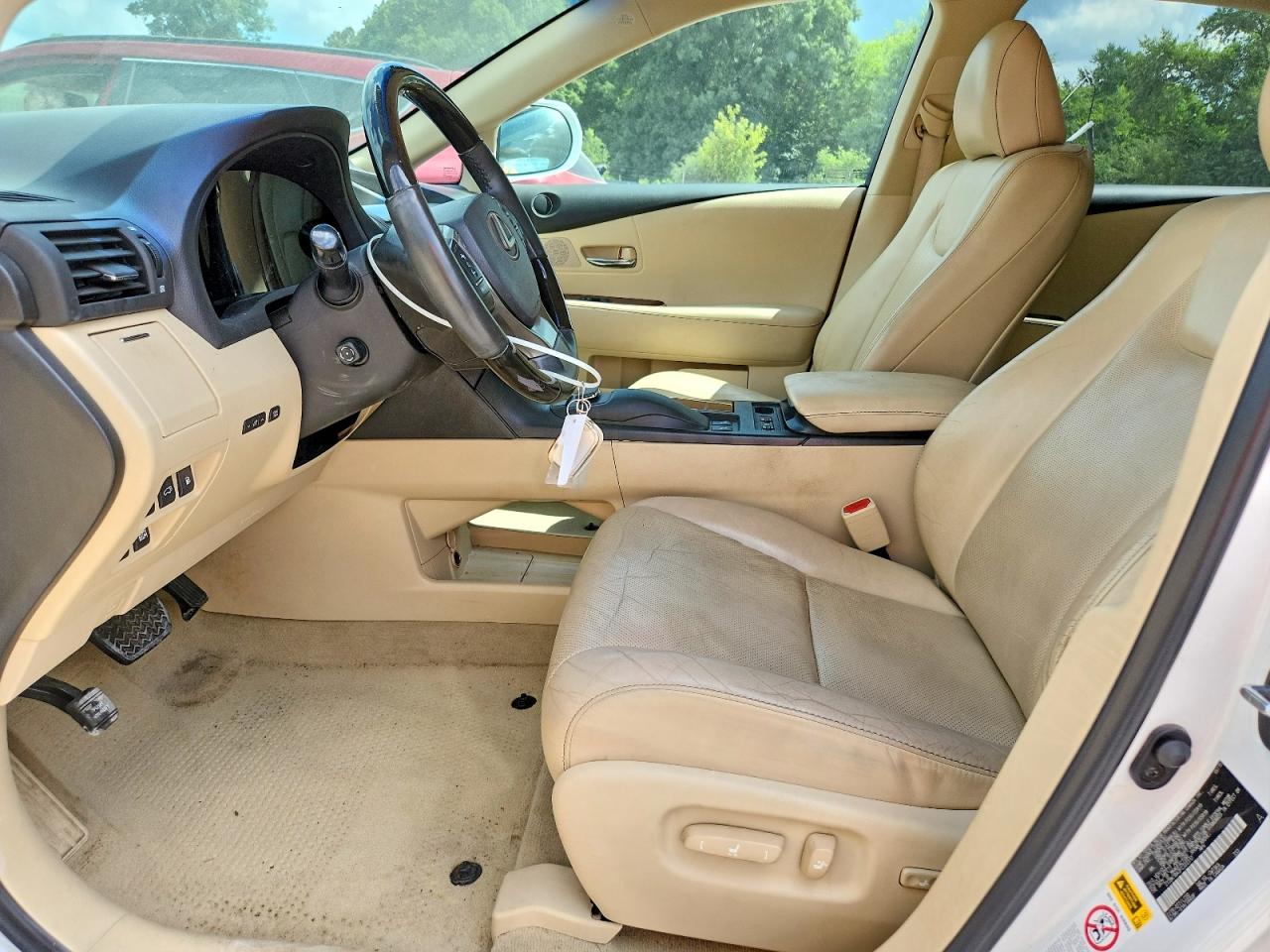 2015 Lexus Rx 350 Base White vin: 2T2BK1BA3FC322317